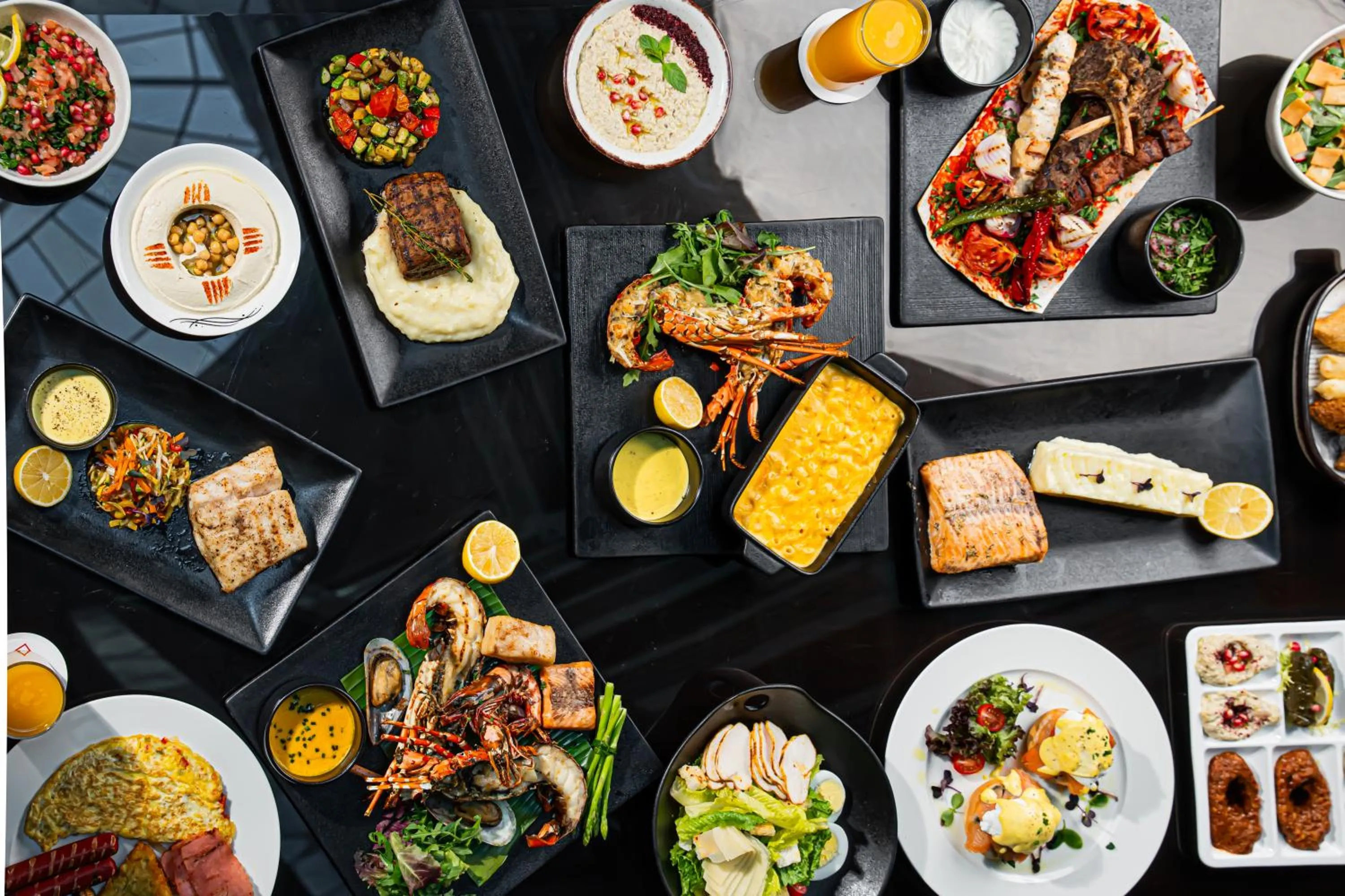 Breakfast in Millennium Hotel Doha