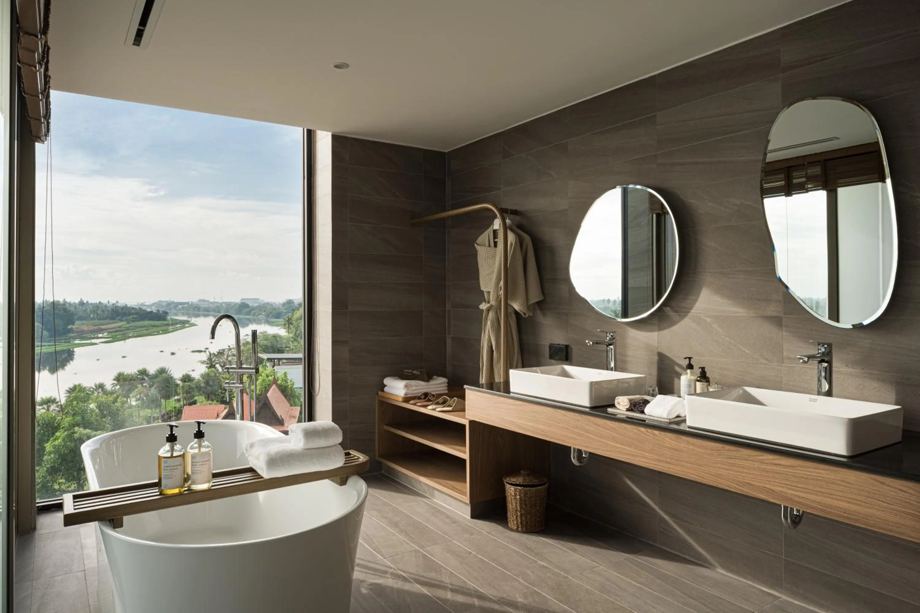 Bathroom in neera retreat hotel