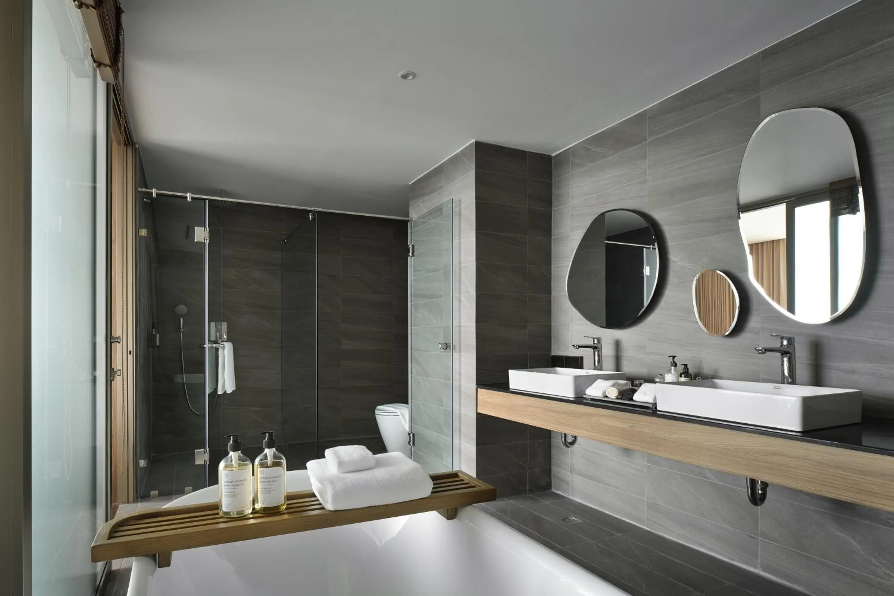 Bathroom in neera retreat hotel