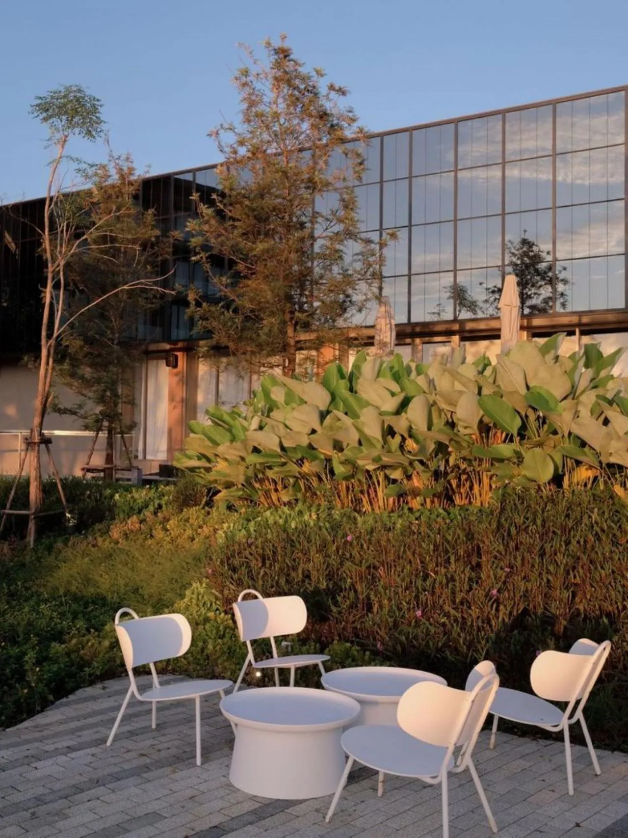 Garden in neera retreat hotel