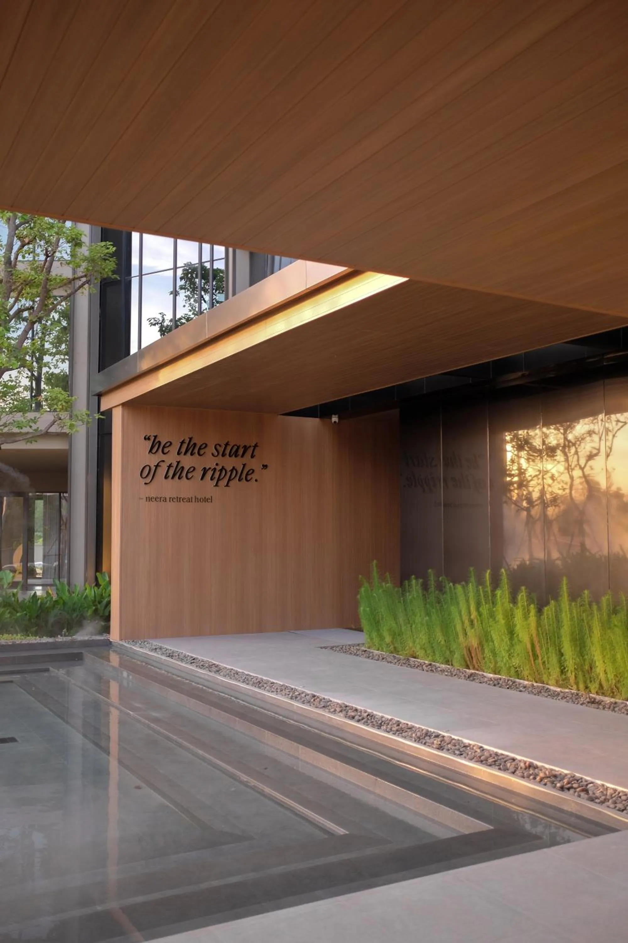 Facade/entrance in neera retreat hotel