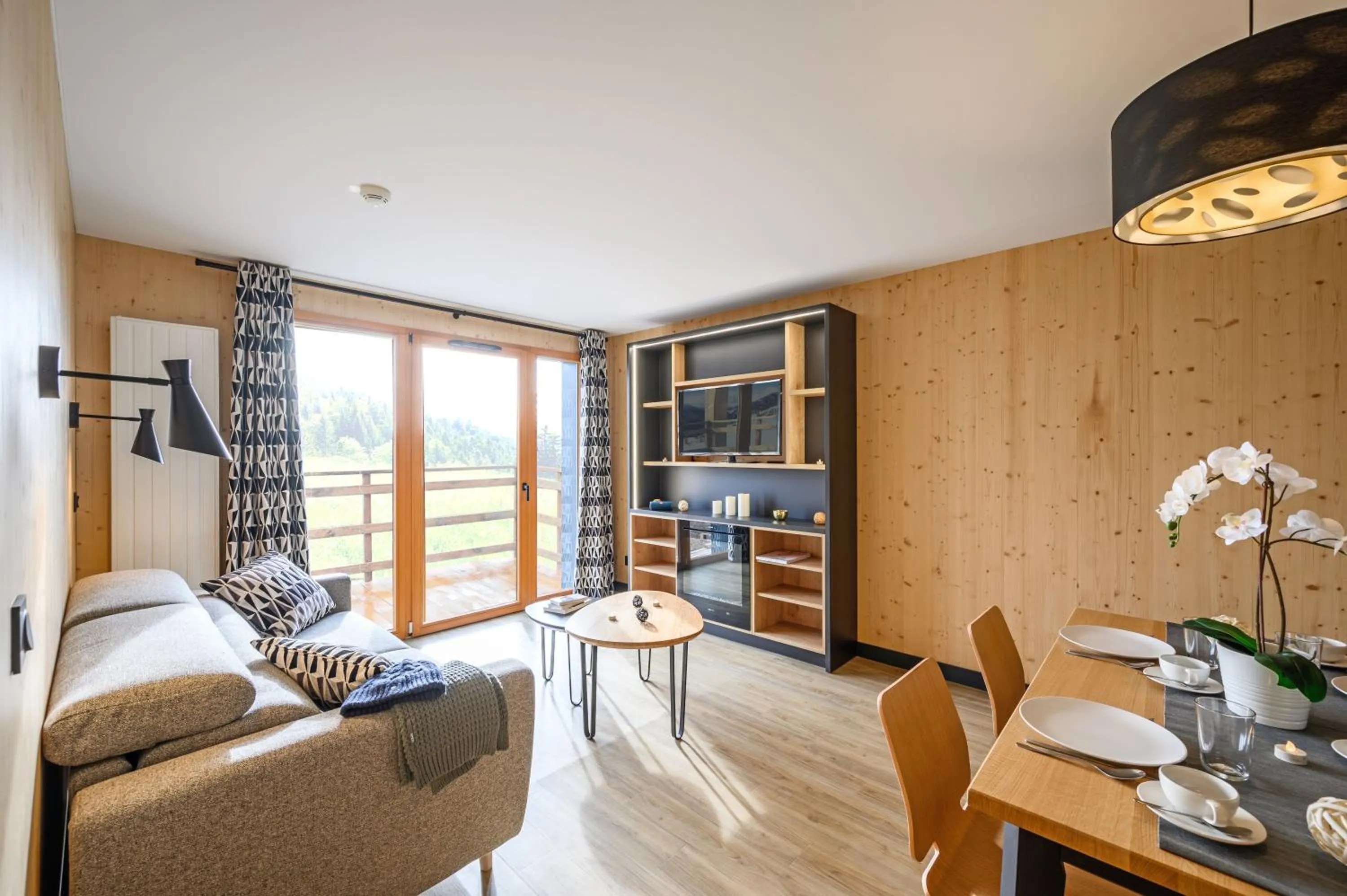 Living room in Résidence Club MMV L'Etoile des Sybelles