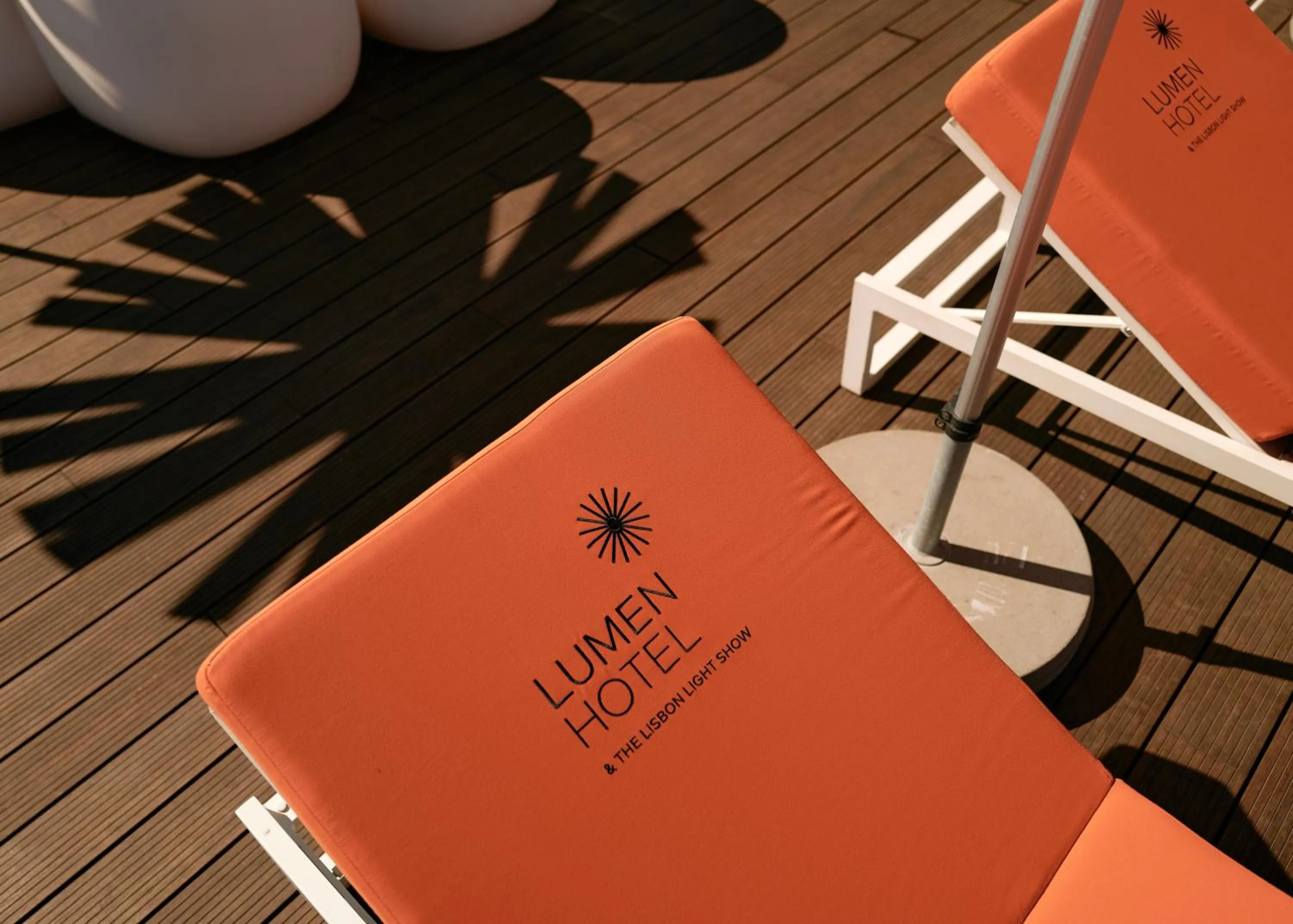 Swimming pool in Lumen Hotel & The Lisbon Light Show