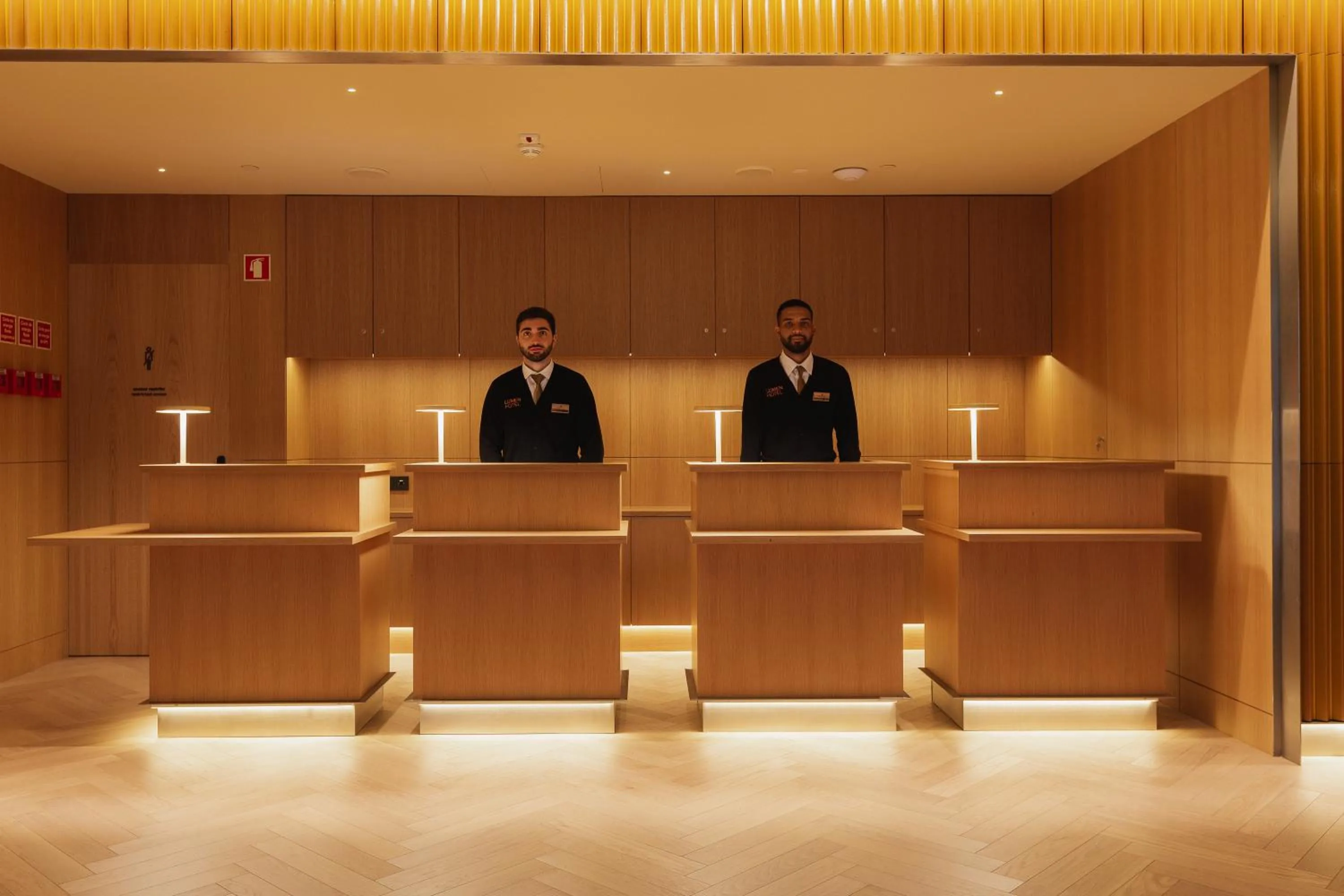 Lobby or reception in Lumen Hotel & The Lisbon Light Show