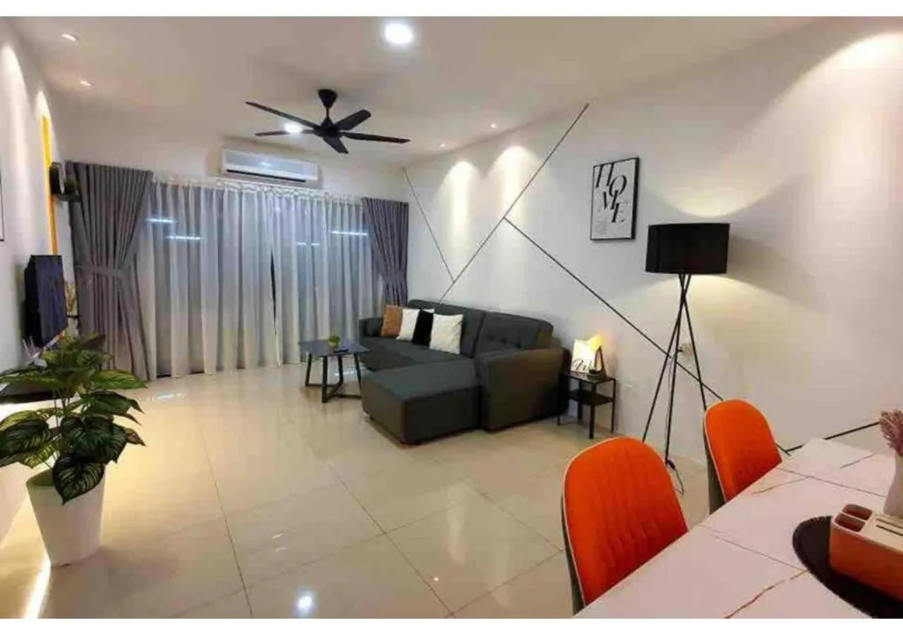 Living room in Ipoh Waterpark Manhattan Premium Suites by IWH Suites