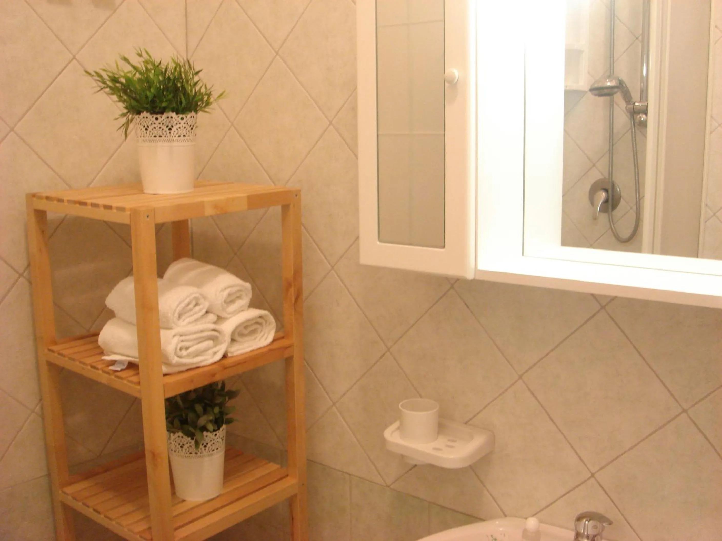 Bathroom in Argeste Club Vacanze