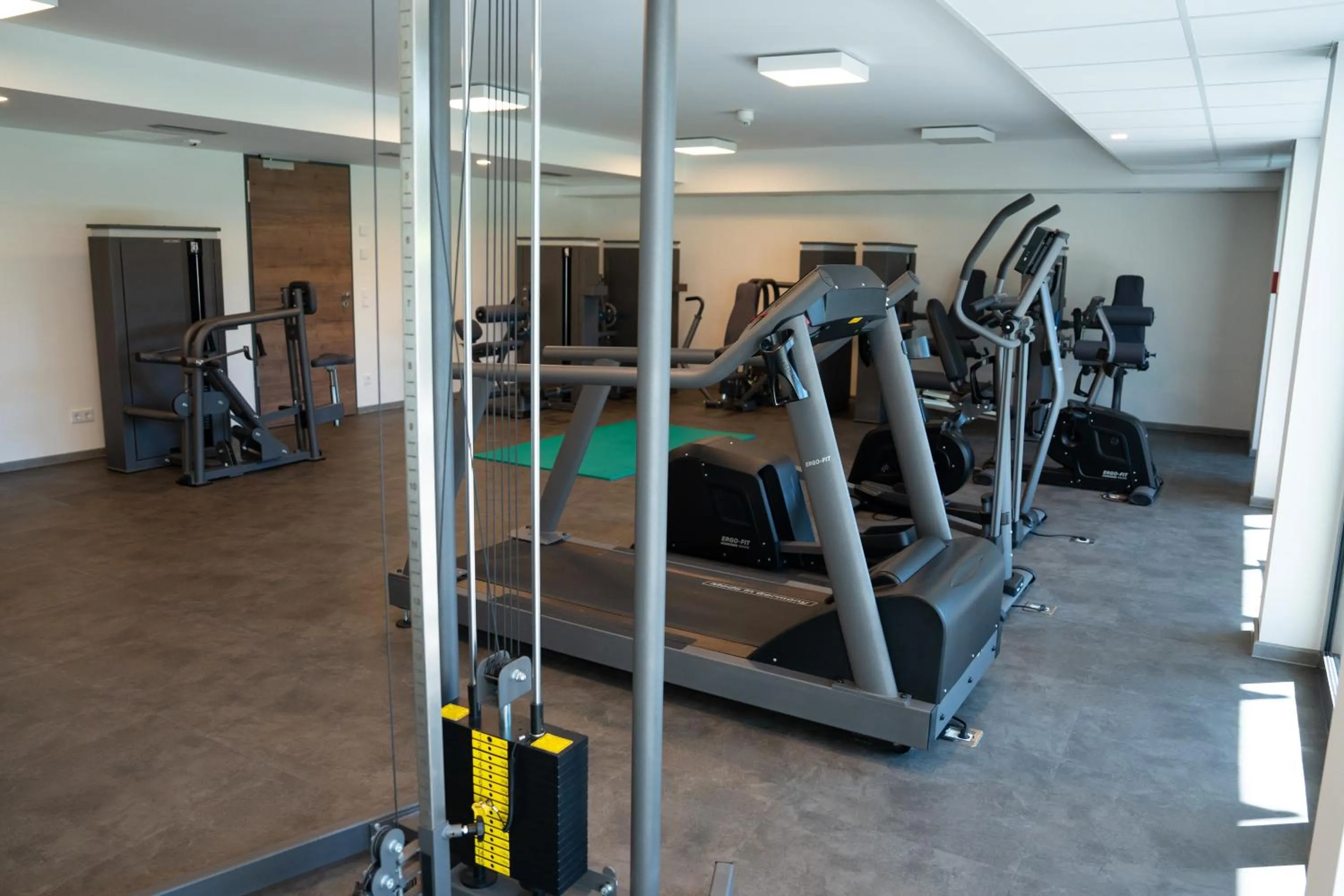 Fitness centre/facilities in Emils Hotel