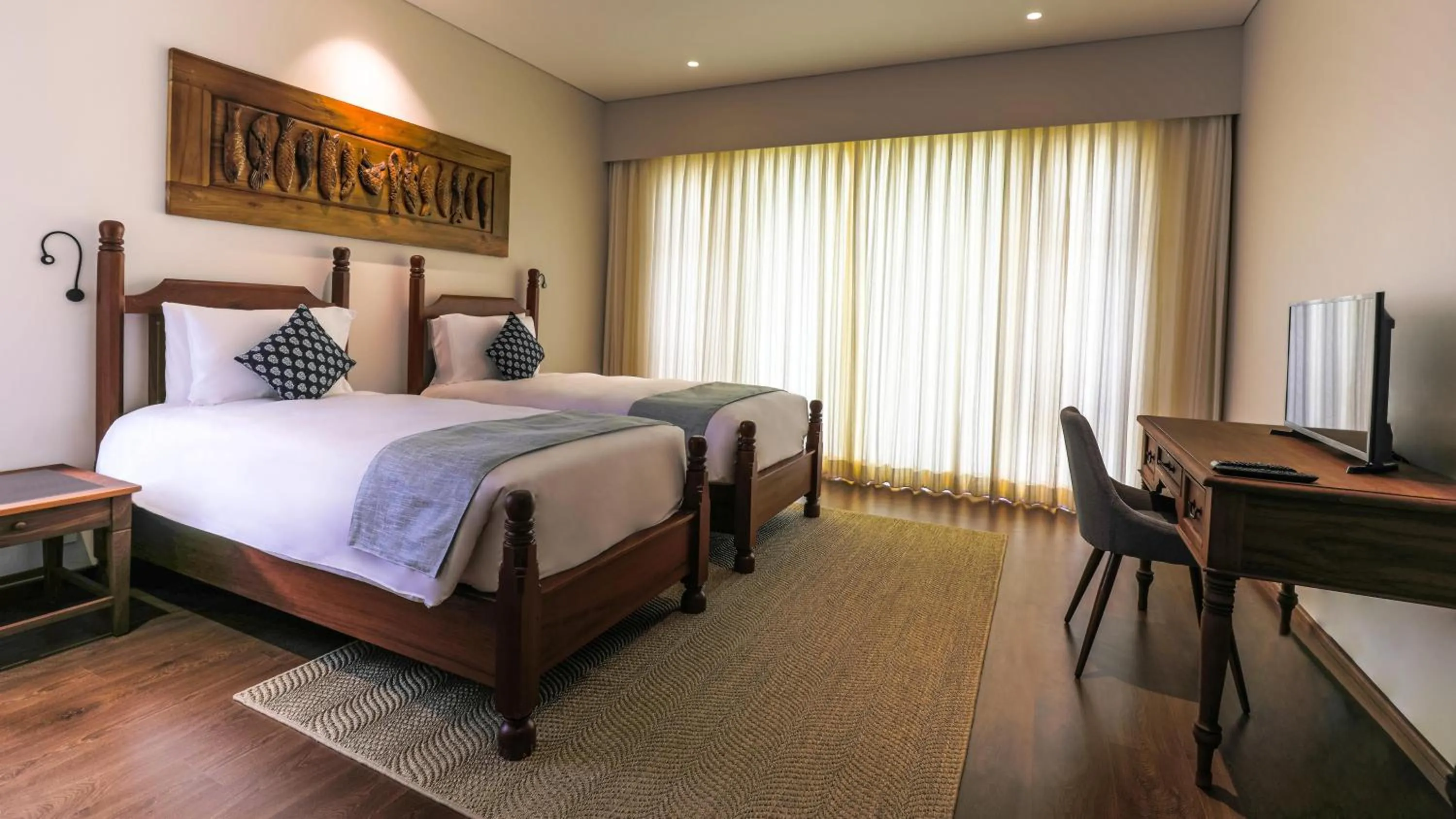 Photo of the whole room, Bed in JA Enchanted Waterfront Seychelles