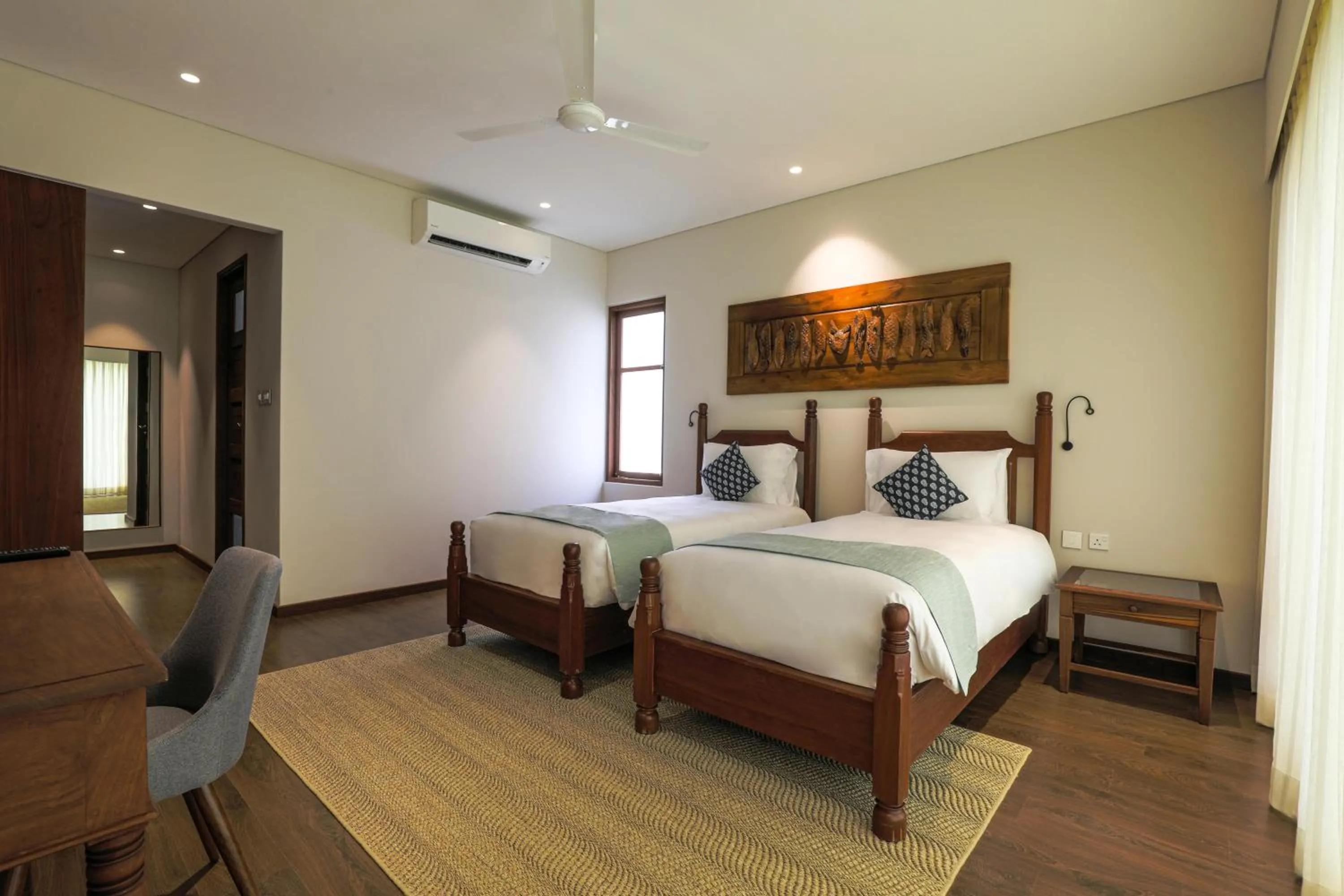 Photo of the whole room, Bed in JA Enchanted Waterfront Seychelles