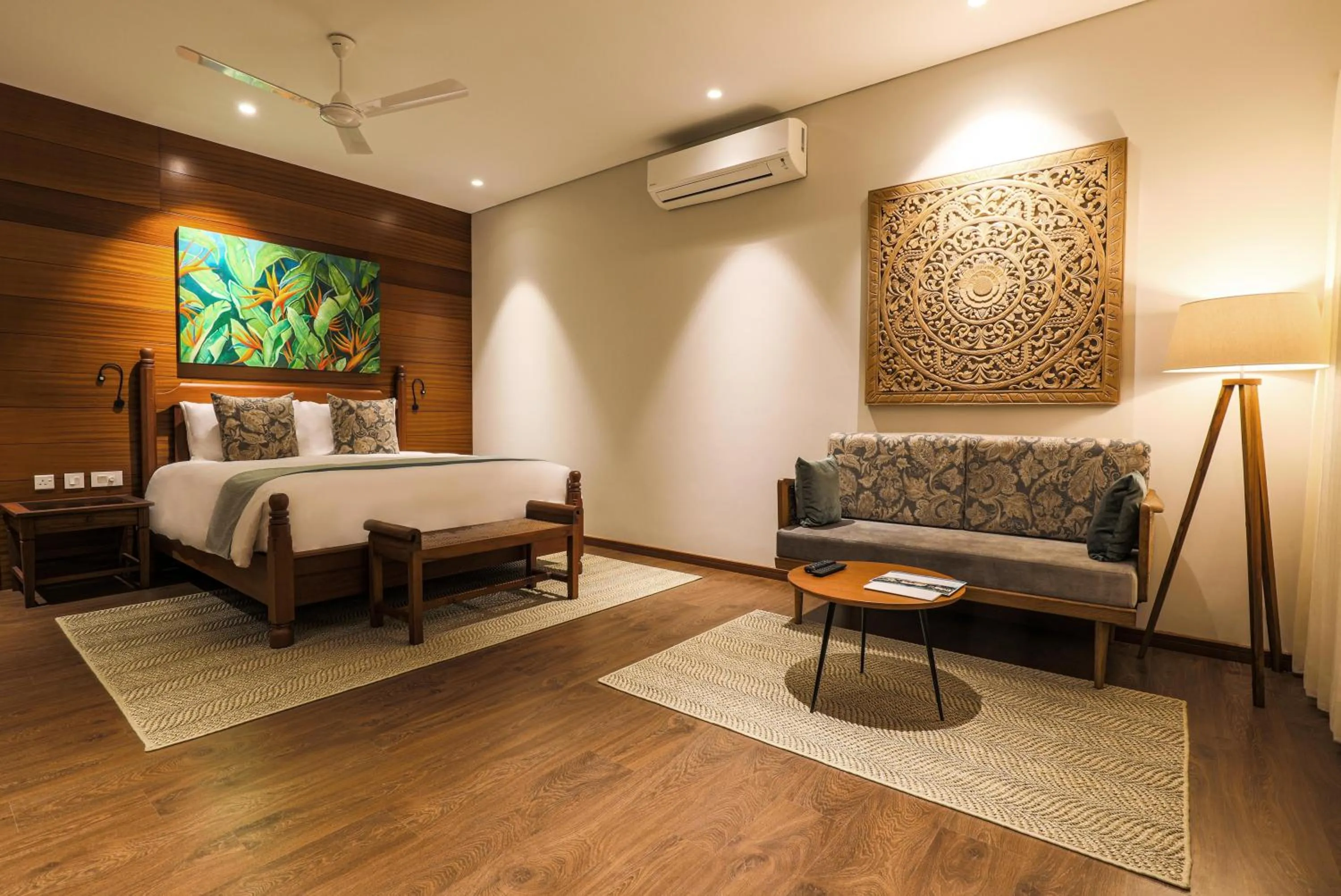 Bed in JA Enchanted Waterfront Seychelles