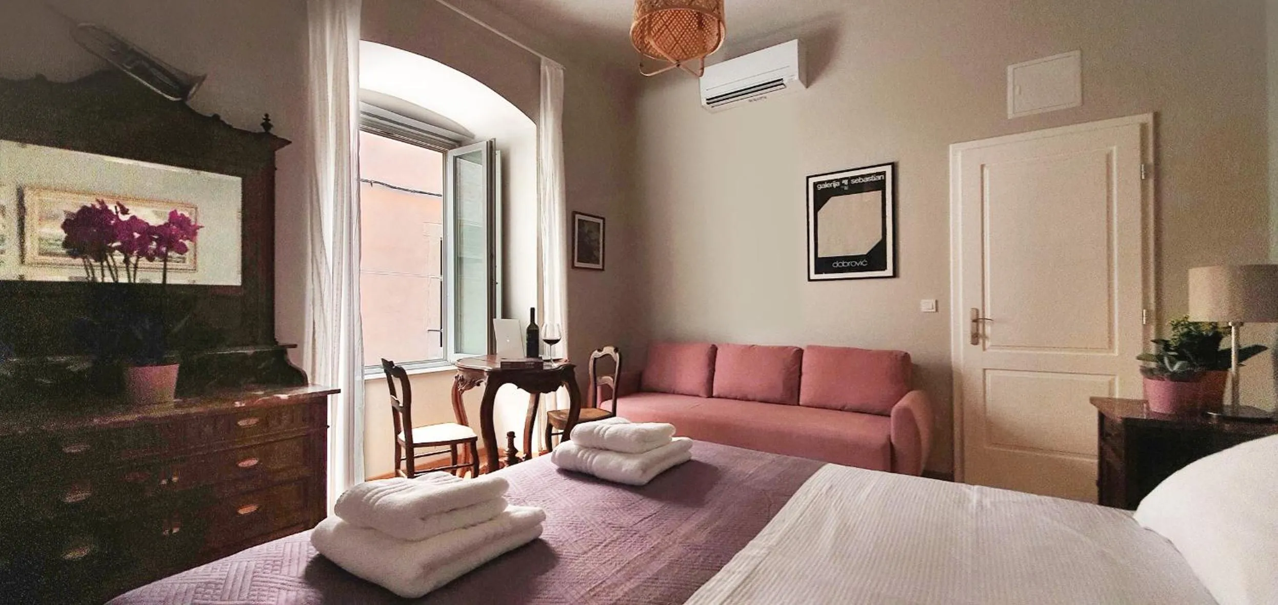 Bed in Muziqa Apartments