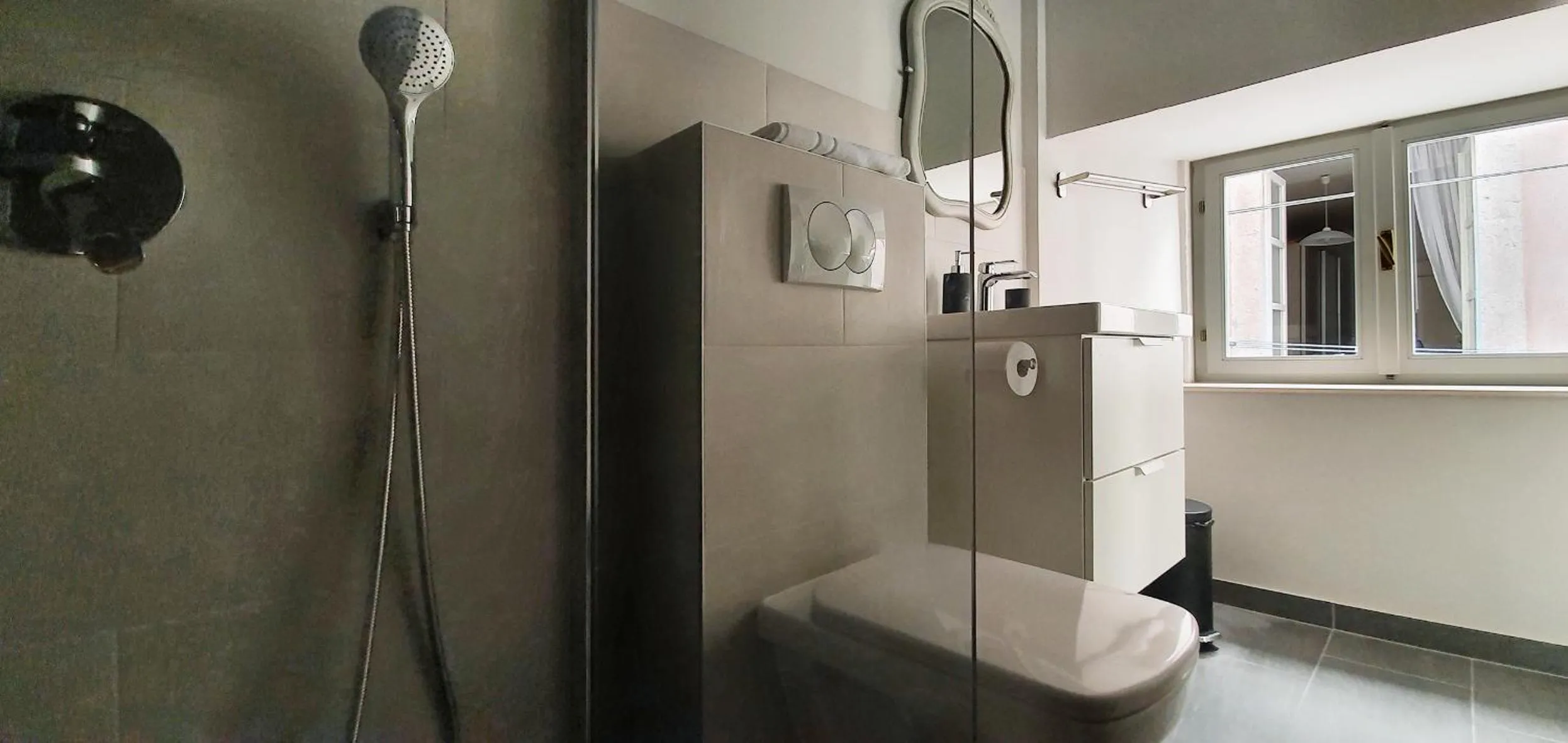 Shower in Muziqa Apartments
