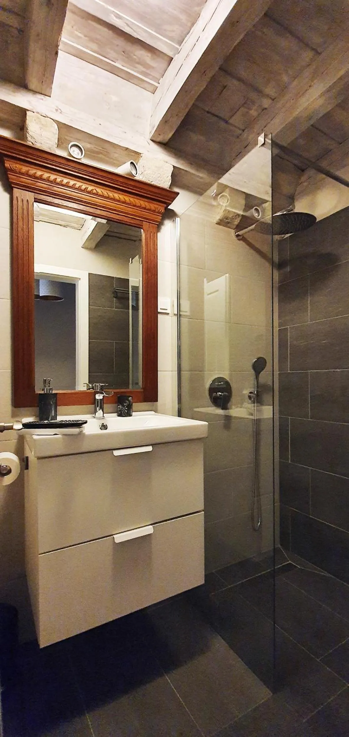 Shower in Muziqa Apartments
