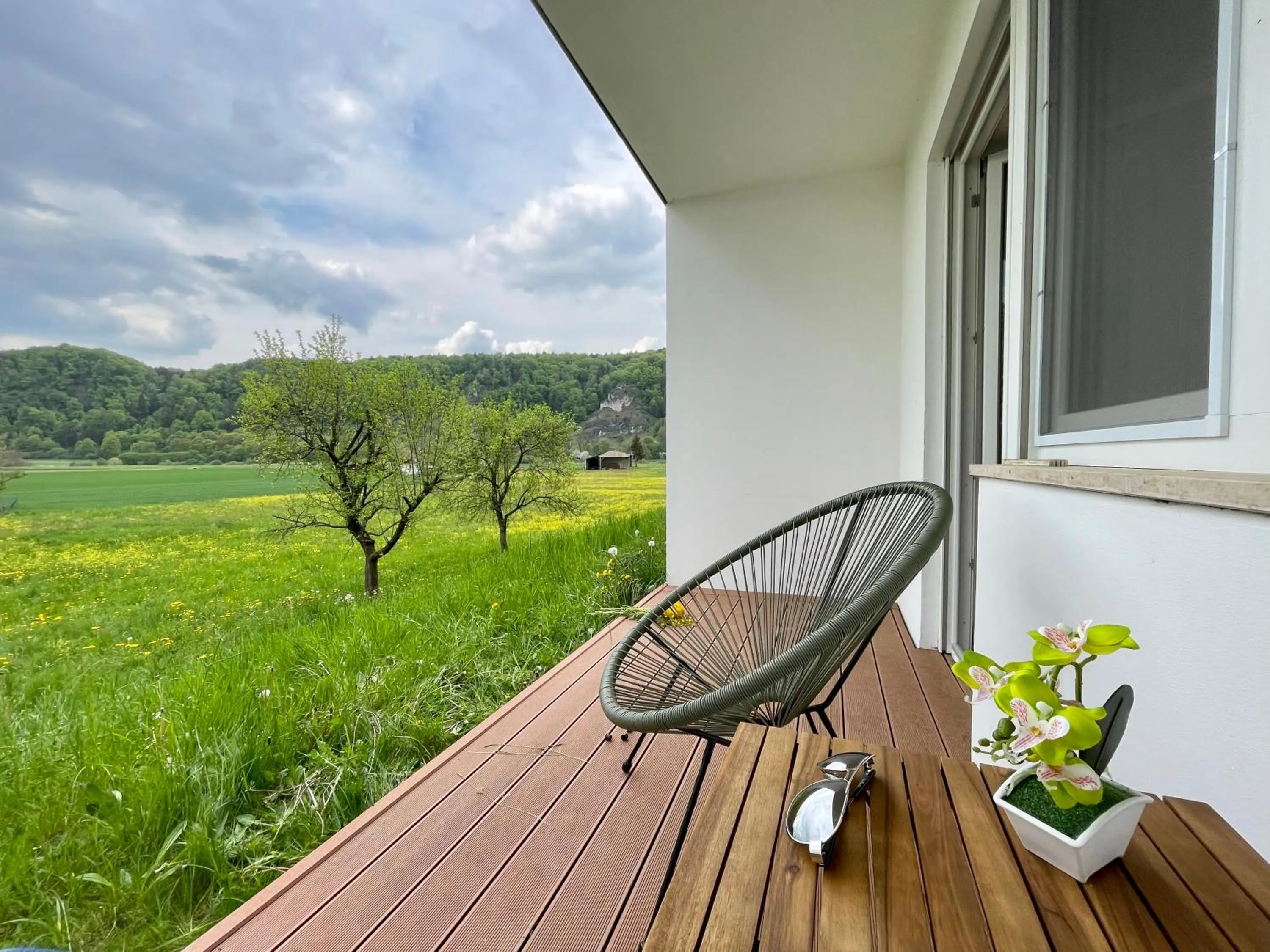 Balcony/Terrace in Römercastell Wirtshaus & Hotel