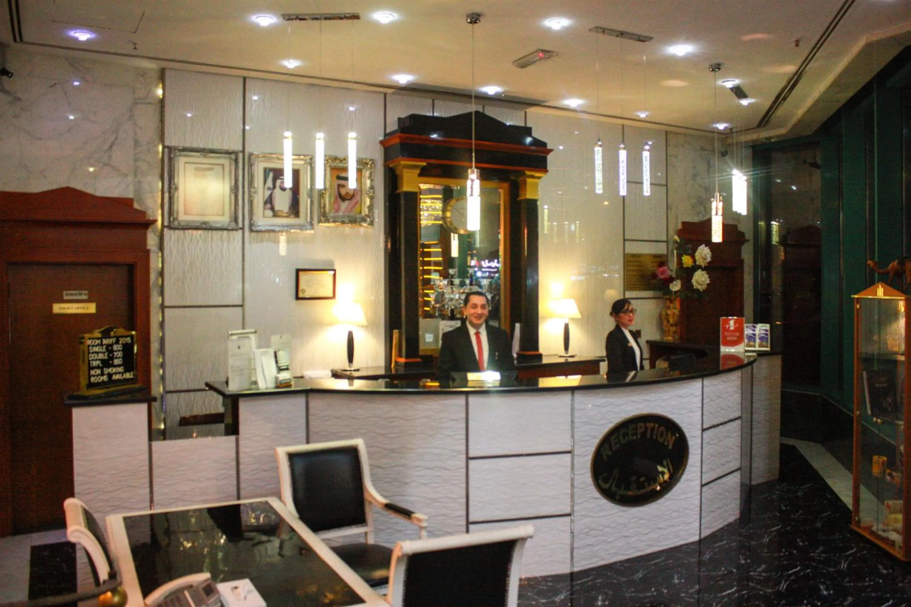 Staff, Lobby/Reception in Grand Mayfair Hotel