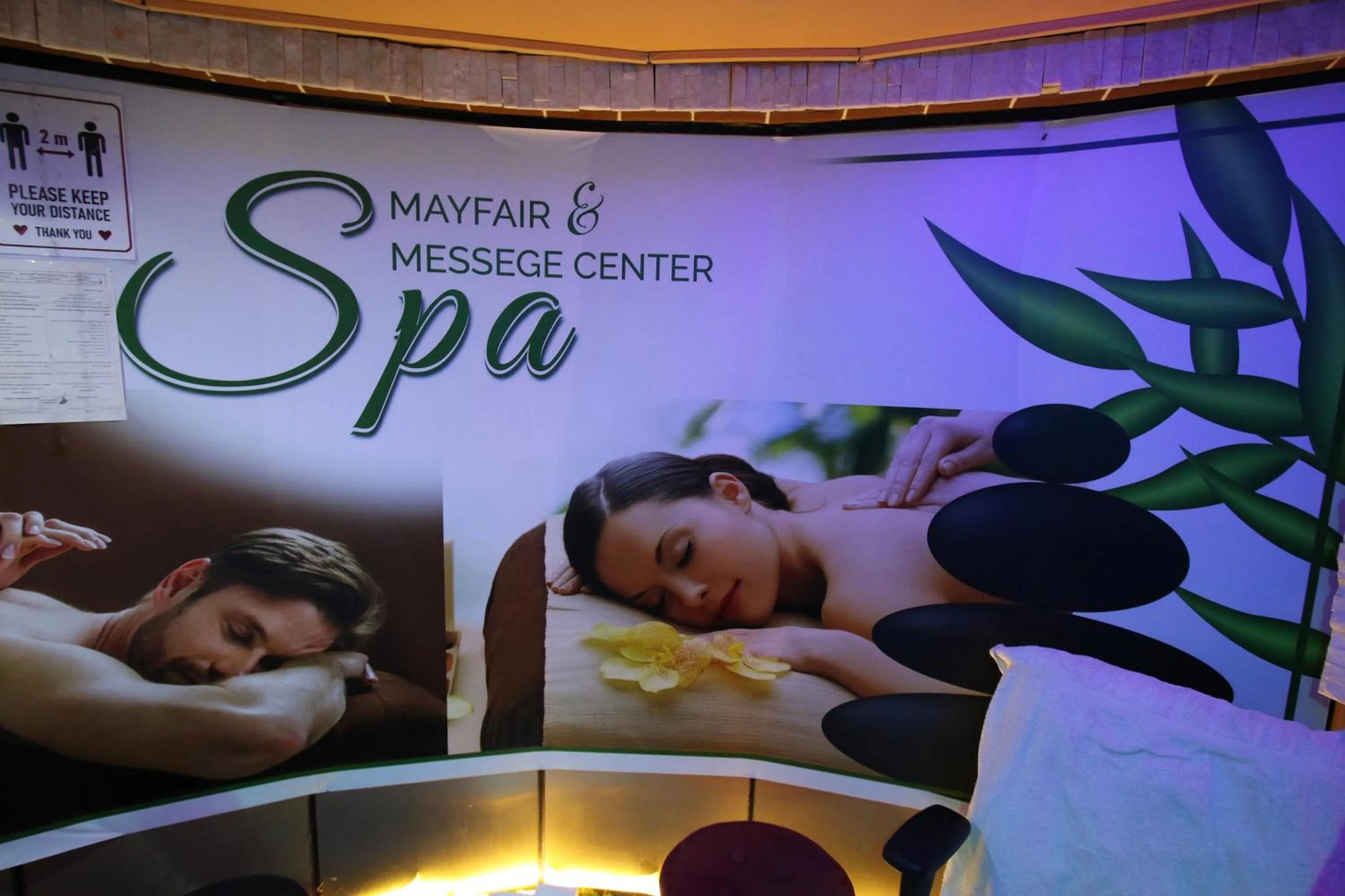 People in Grand Mayfair Hotel