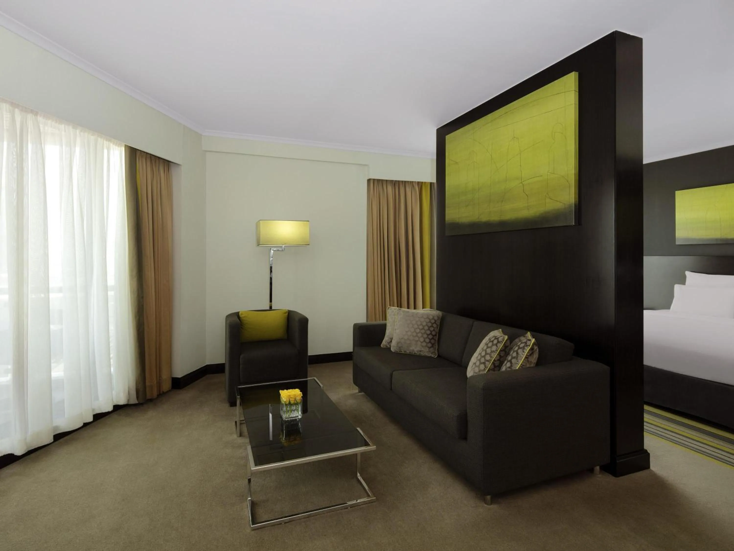 Bedroom in Pullman Dubai Creek City Centre