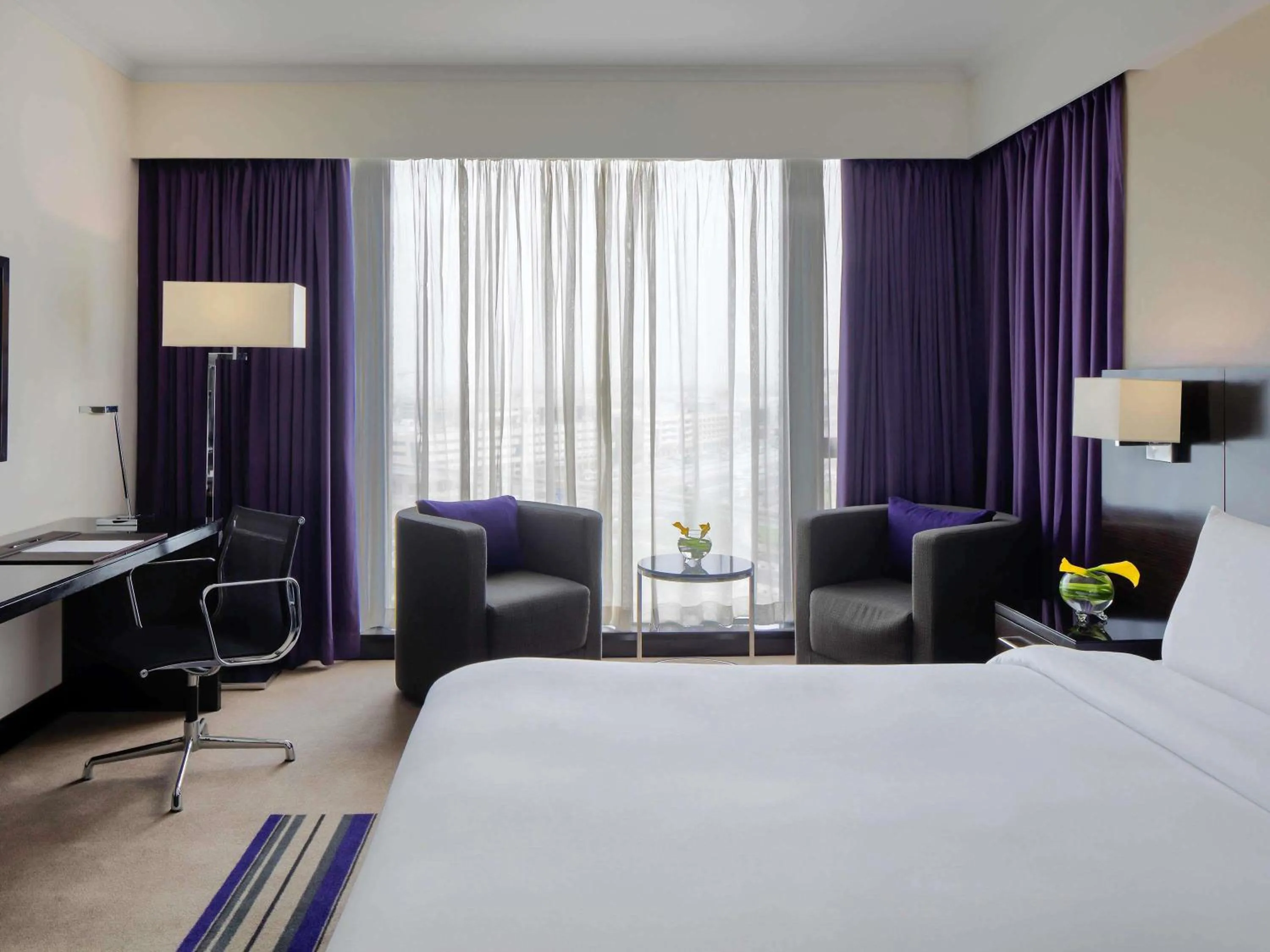 Bedroom, Bed in Pullman Dubai Creek City Centre