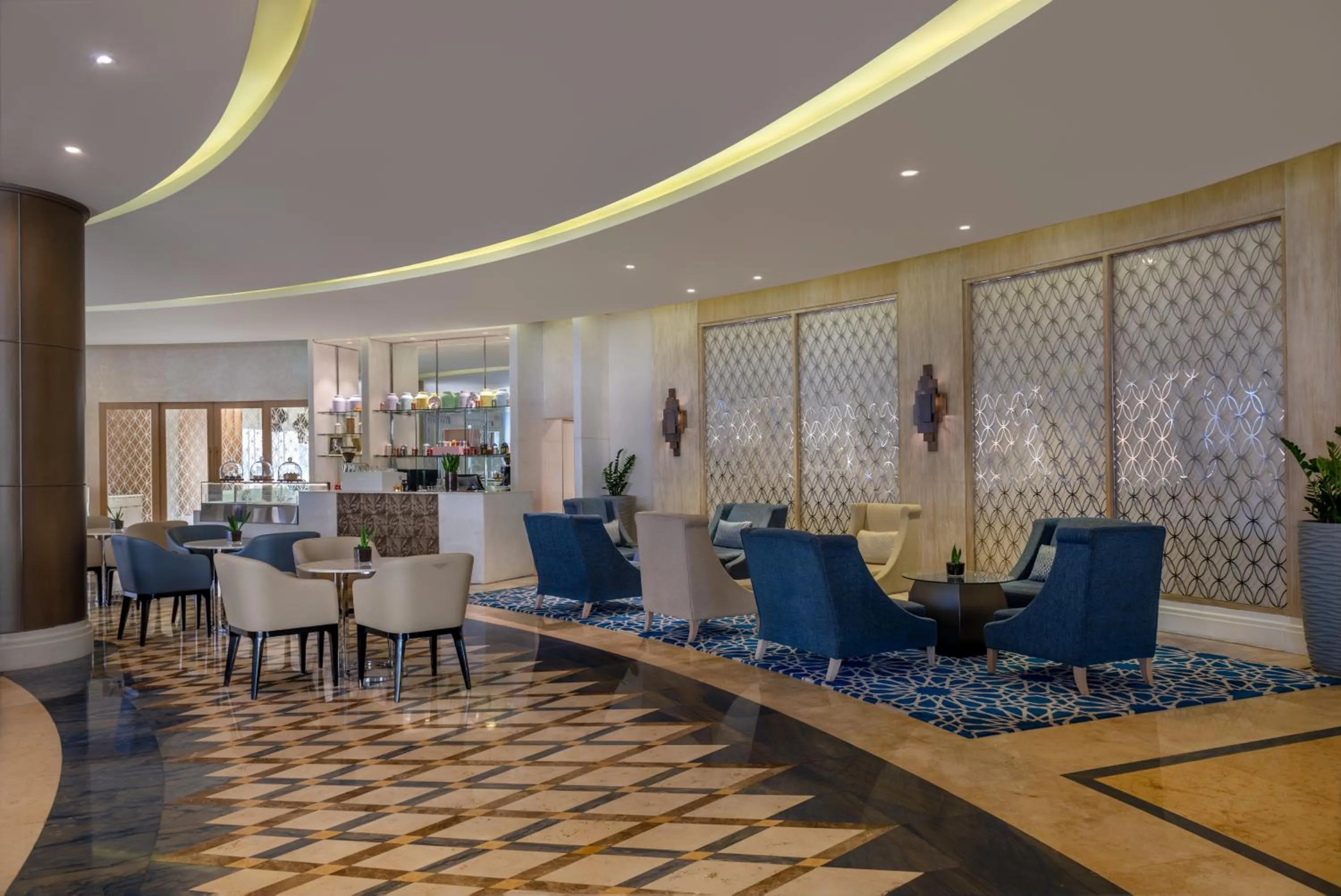 Lounge or bar in Al Habtoor Grand Resort, Autograph Collection