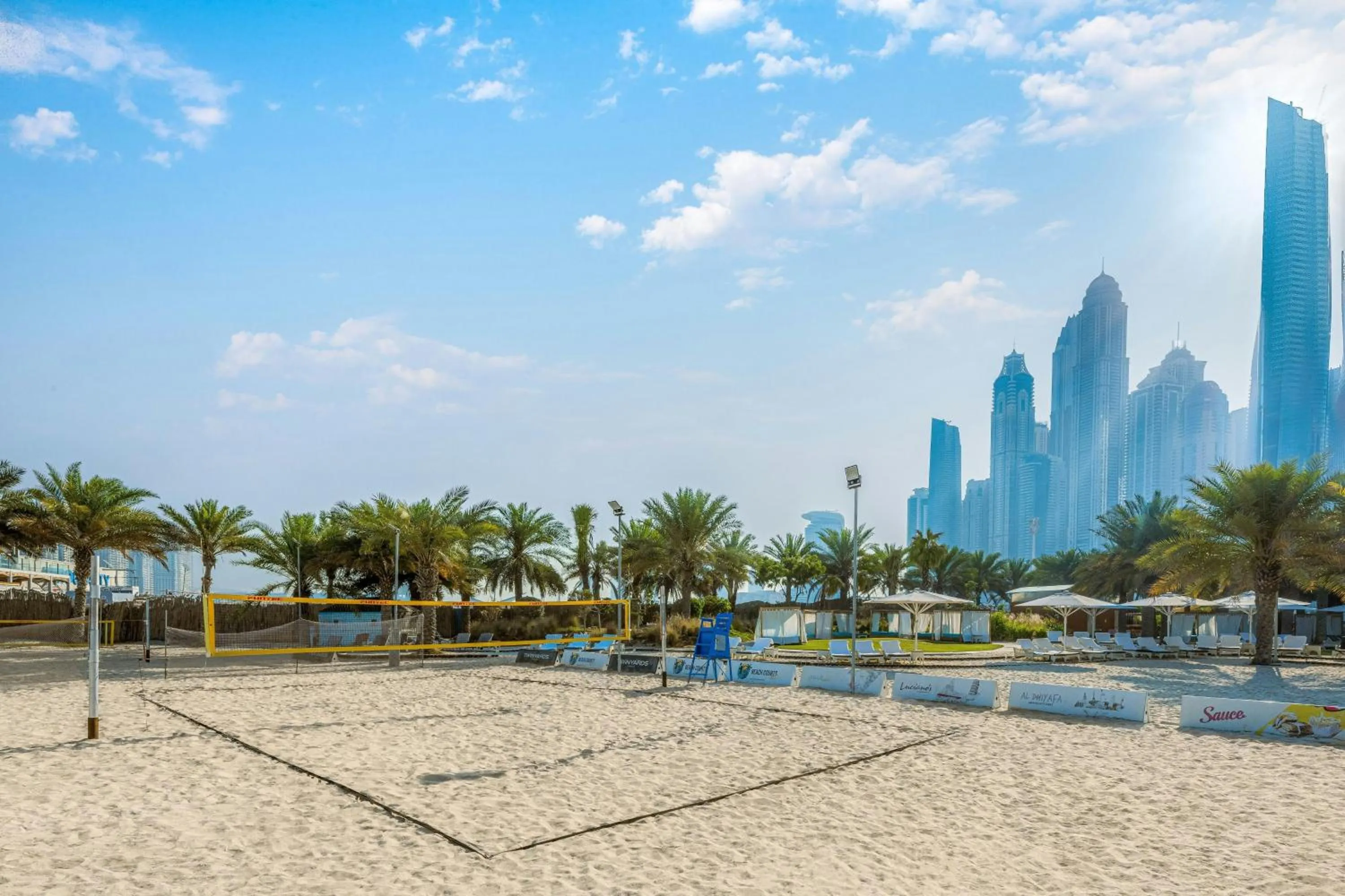 Beach in Al Habtoor Grand Resort, Autograph Collection