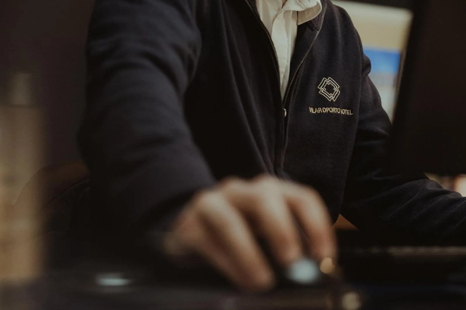 Lobby or reception in Vilar Oporto Hotel