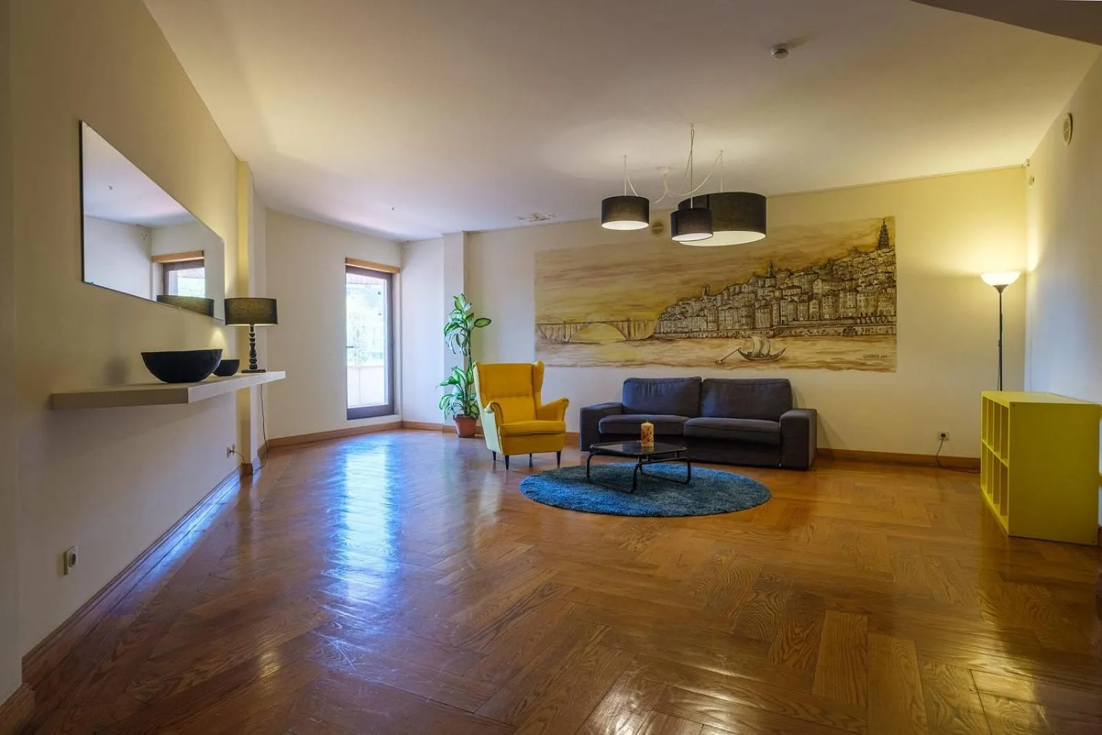 Seating area in Vilar Oporto Hotel