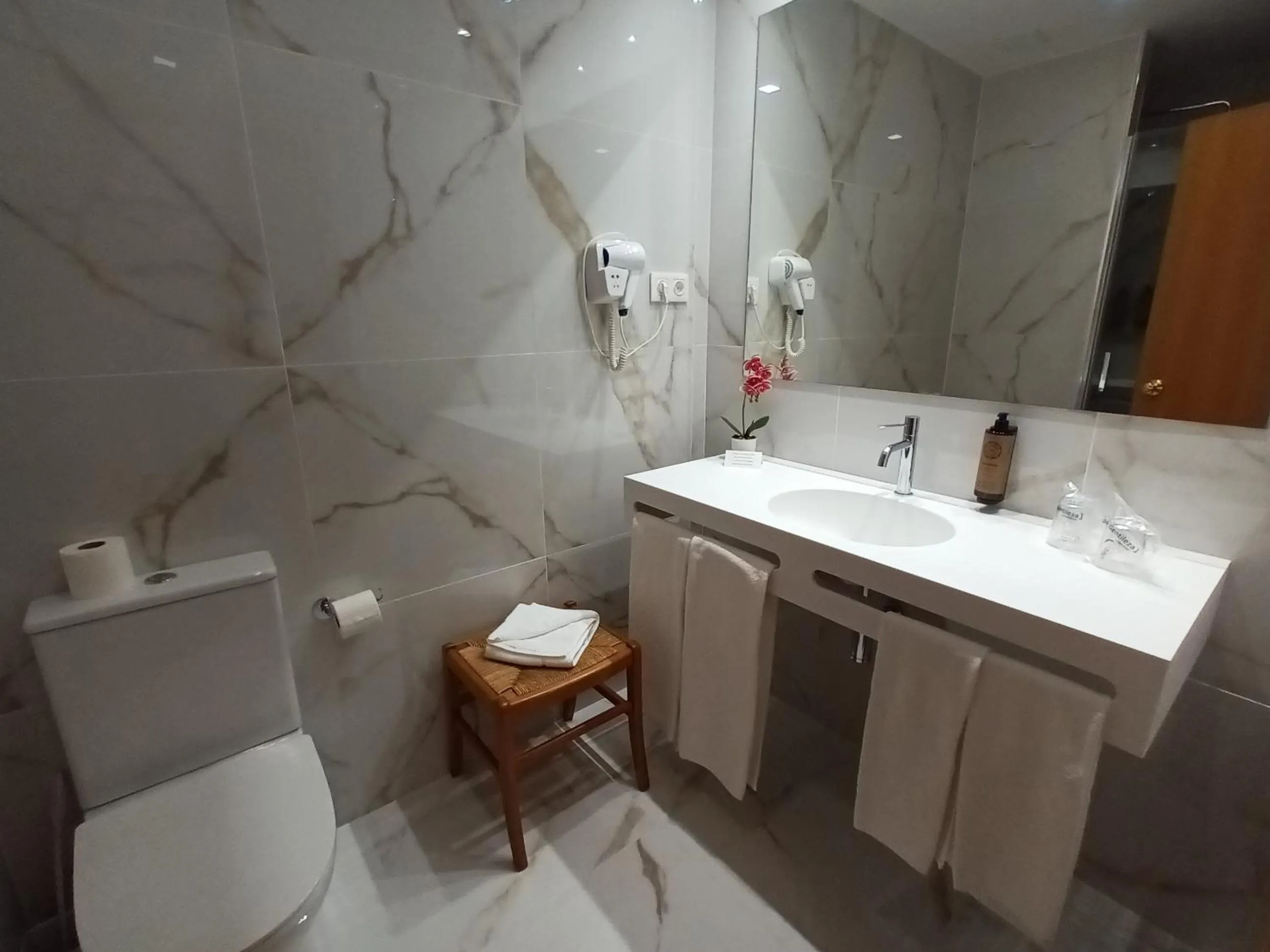 Toilet in Vilar Oporto Hotel