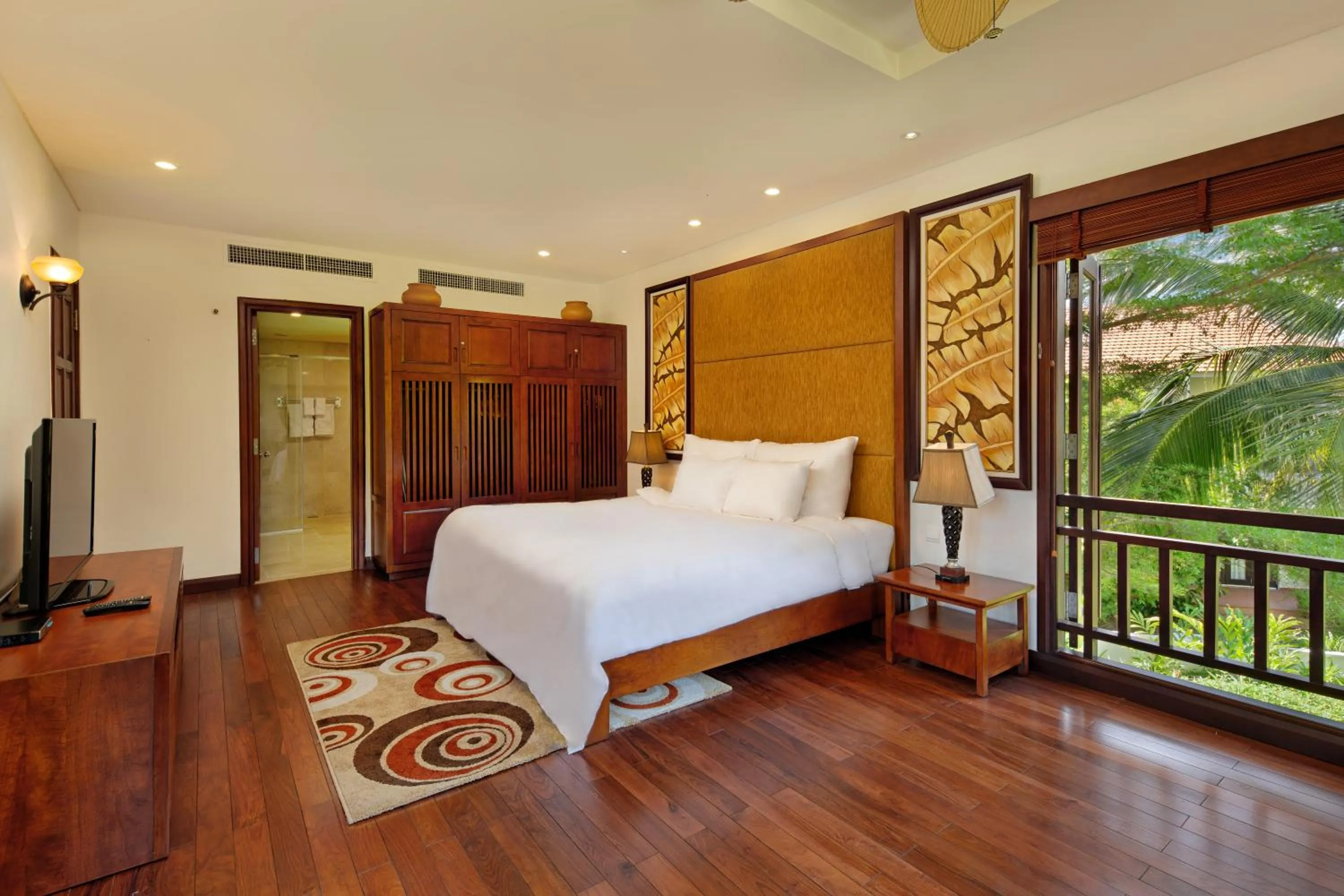 Bed in Abogo Resort Villas Luxury Da Nang