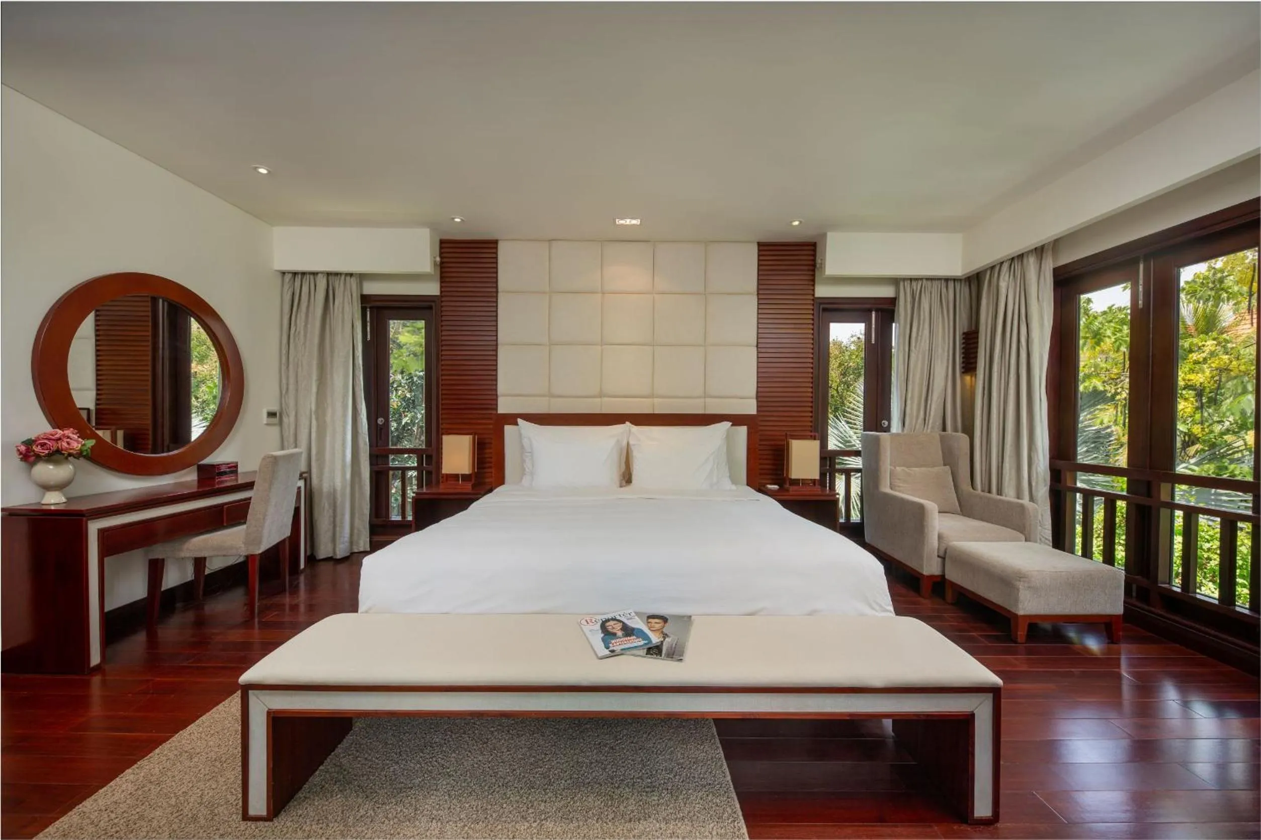 Bed in Abogo Resort Villas Luxury Da Nang
