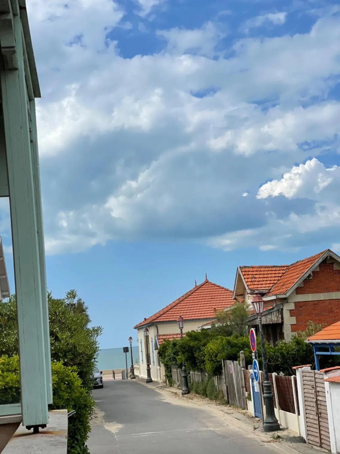 Balcony/Terrace in Hôtel Michelet Plage