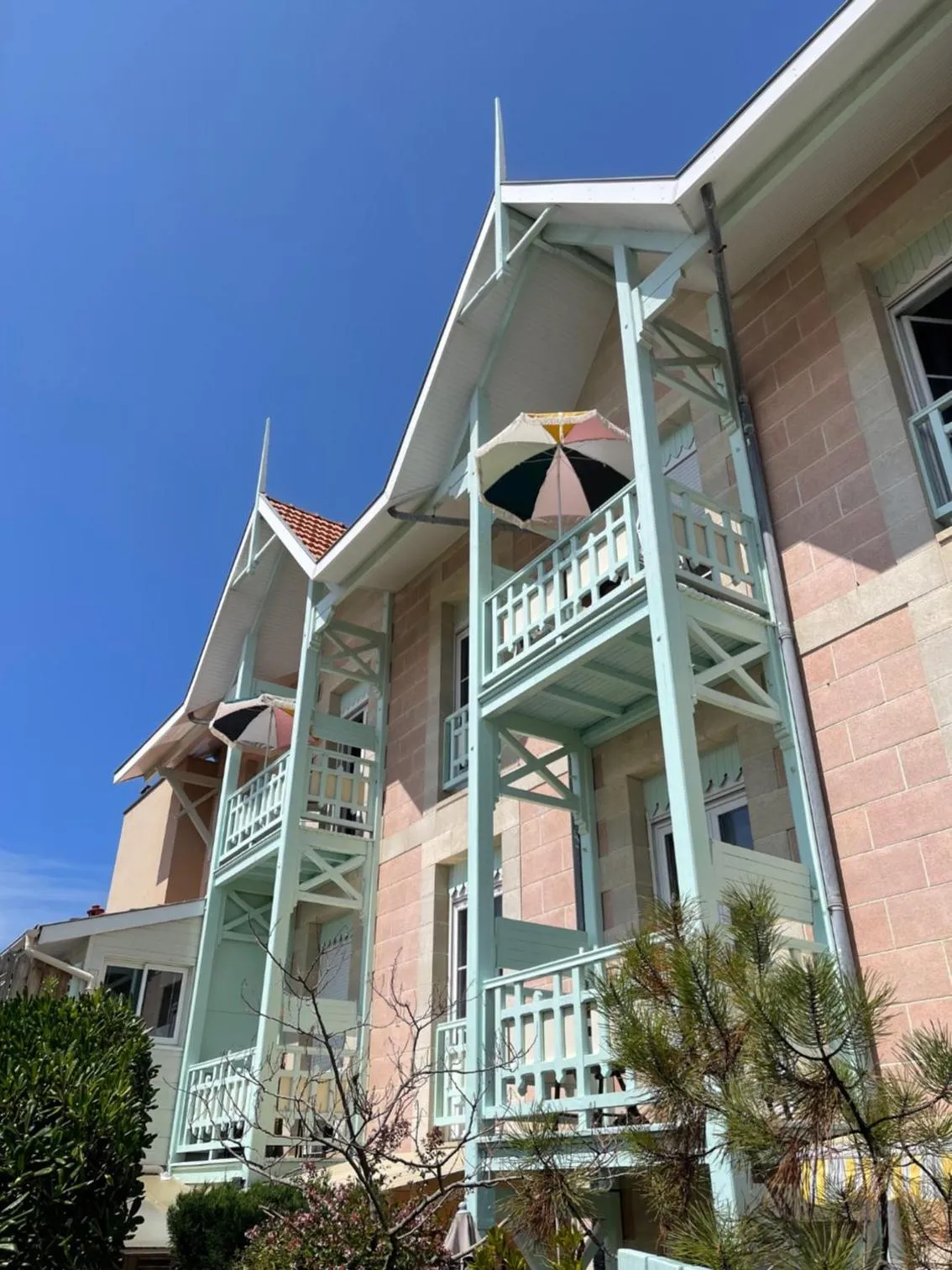 Balcony/Terrace in Hôtel Michelet Plage