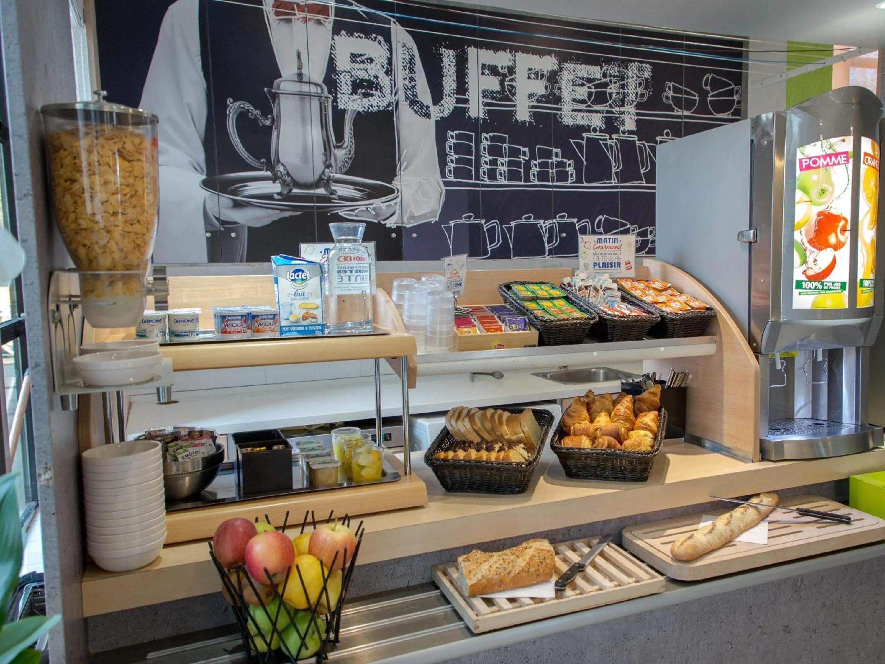 Breakfast in ibis budget Vienne Sud