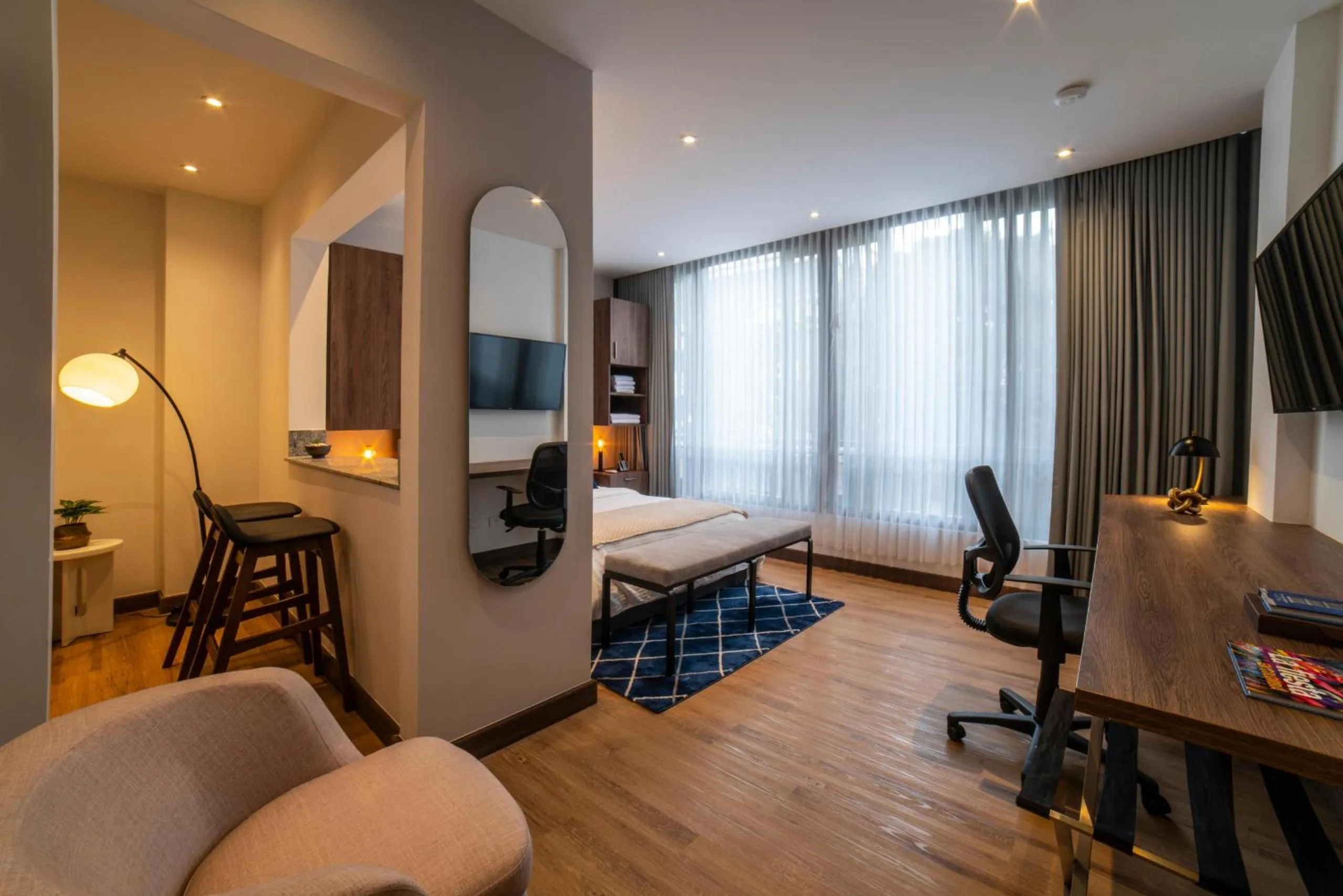 Bed in Cali River Suites by Yellowkey Capital