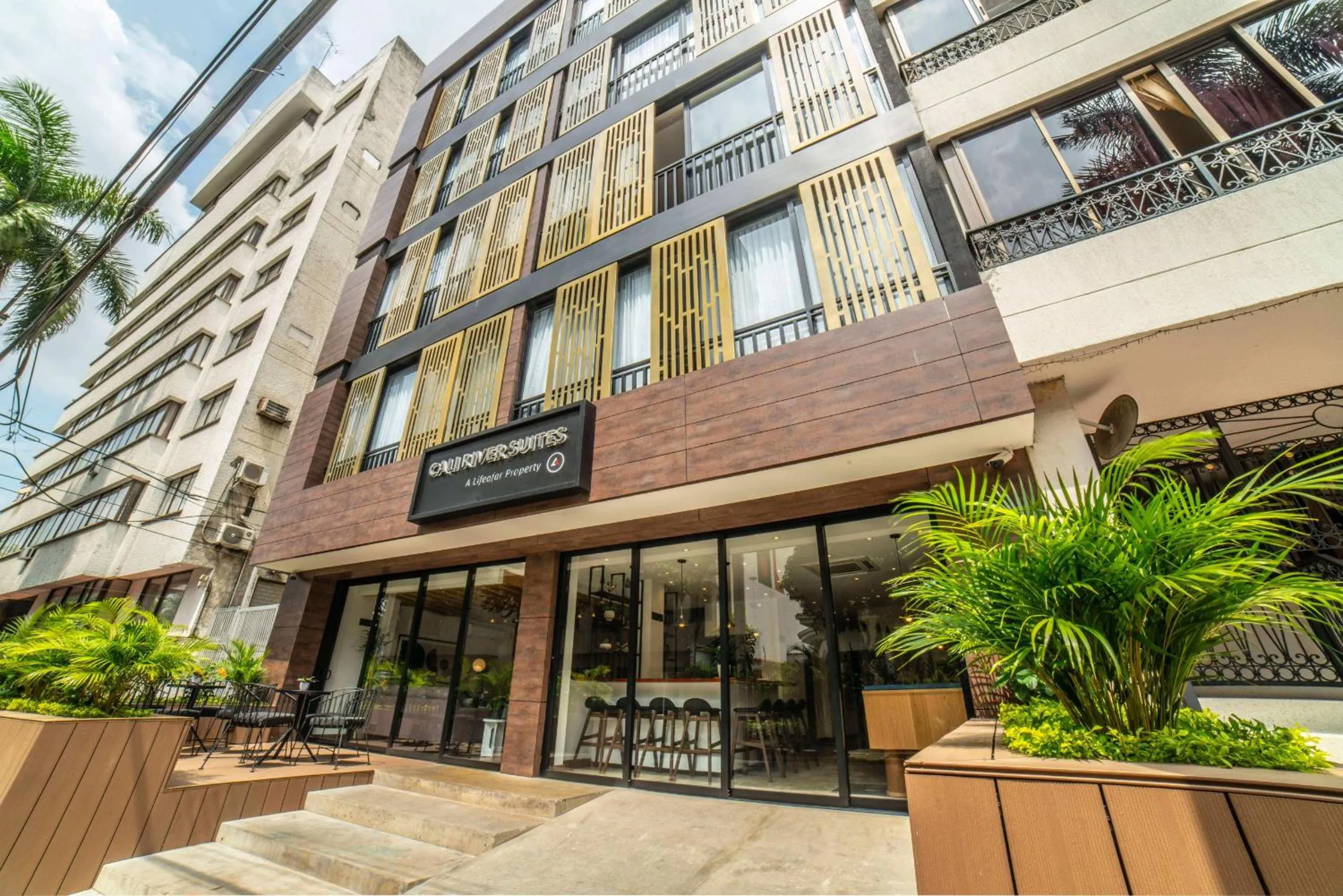 Property building in Cali River Suites by Yellowkey Capital