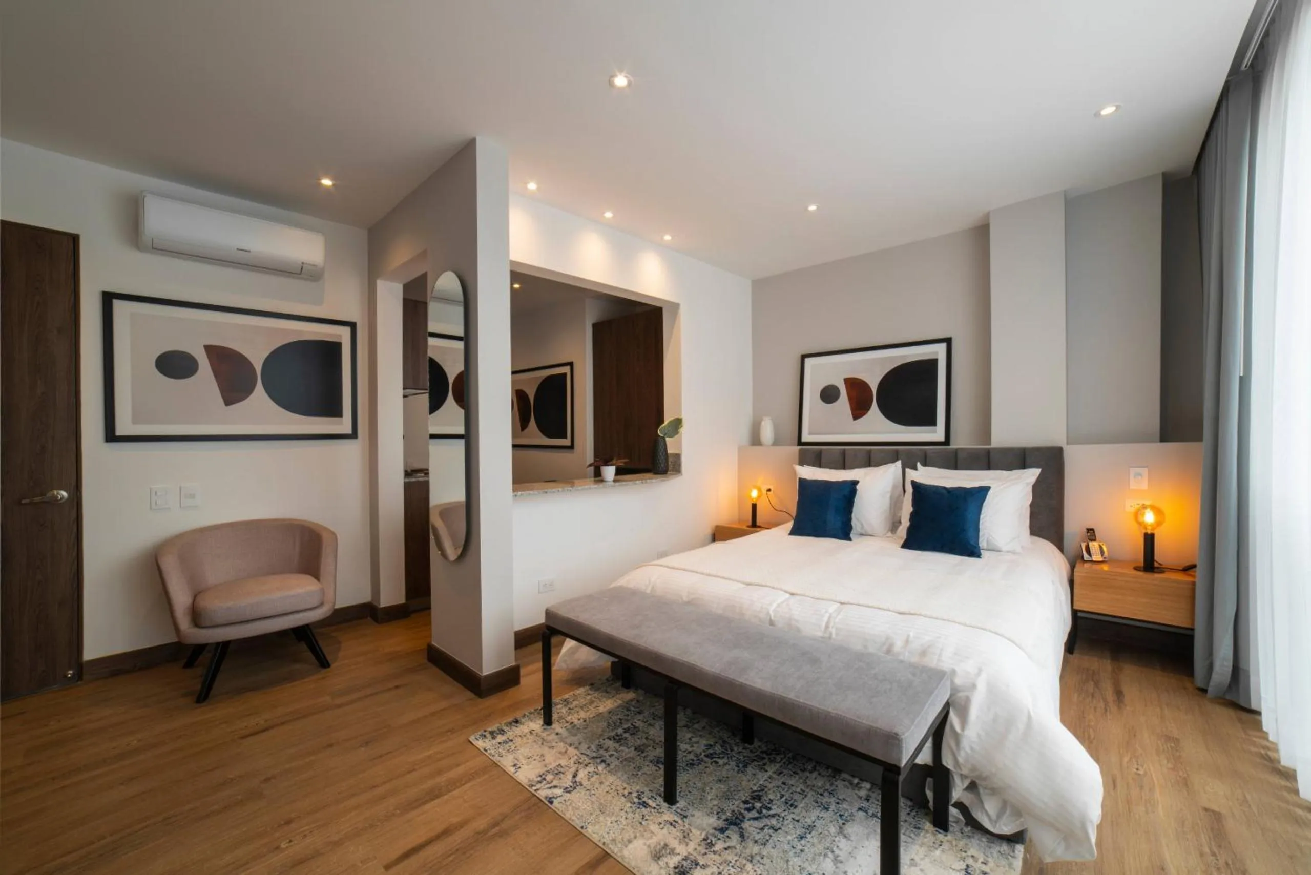 Bed in Cali River Suites by Yellowkey Capital