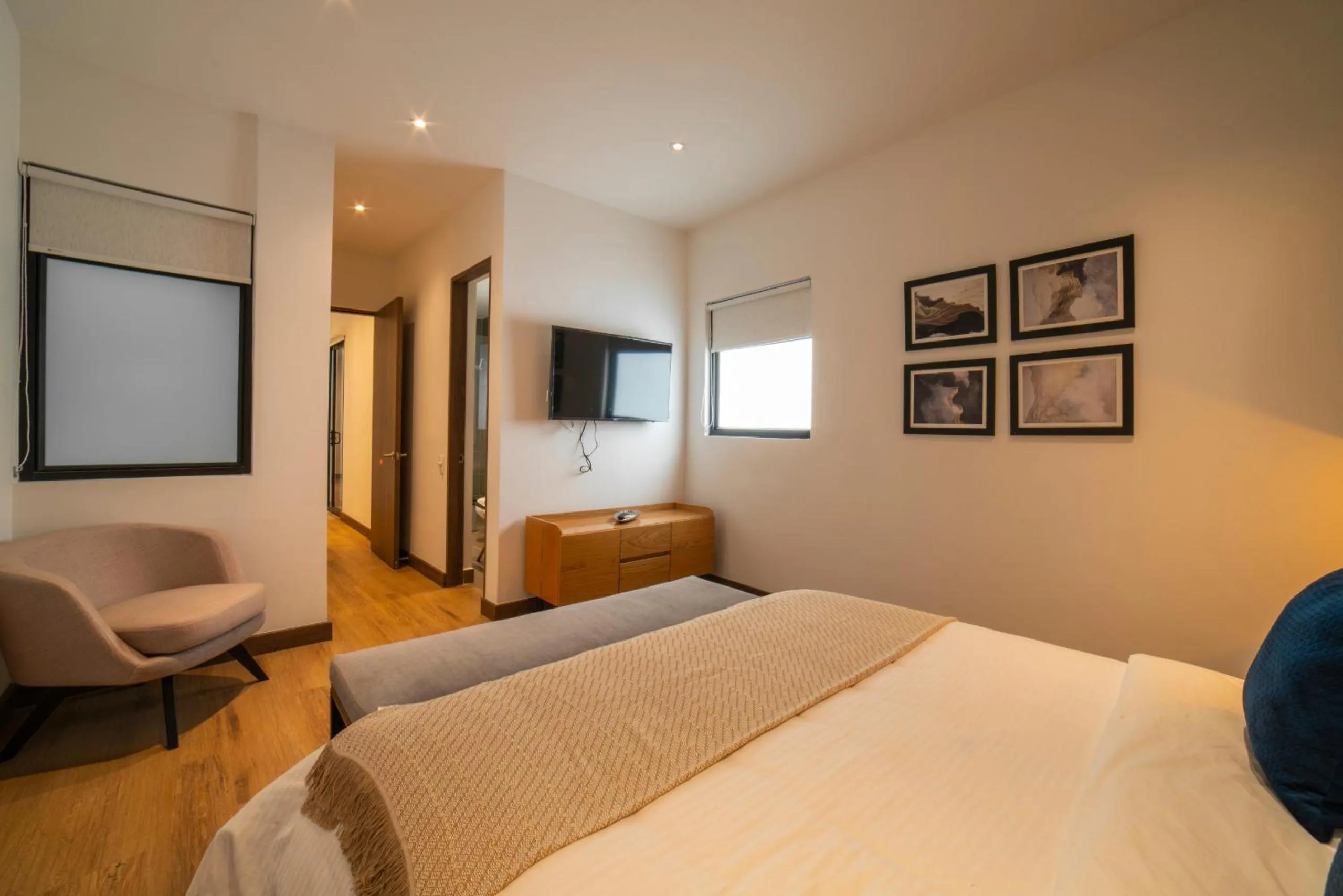 Bed in Cali River Suites by Yellowkey Capital