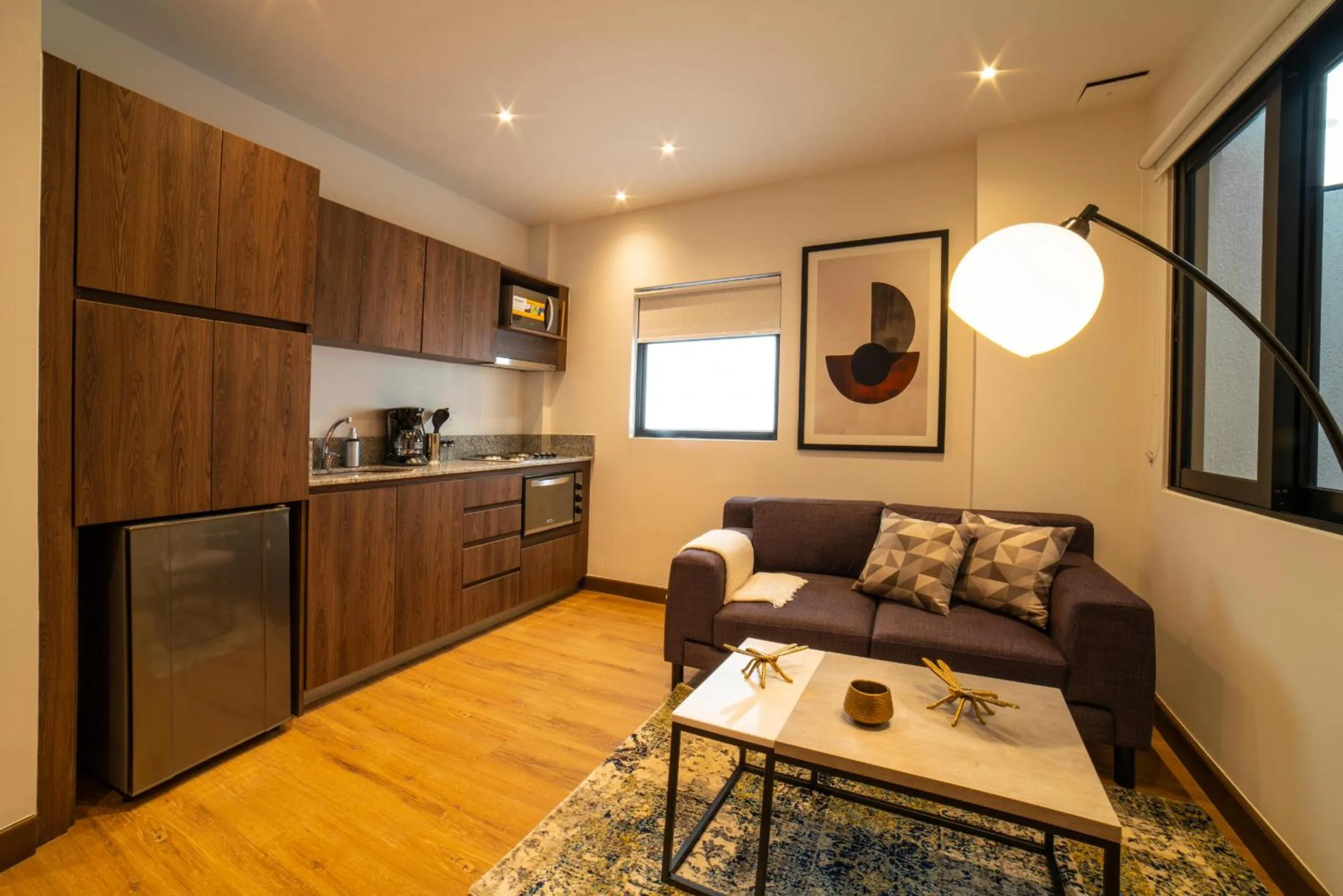 Kitchen or kitchenette in Cali River Suites by Yellowkey Capital