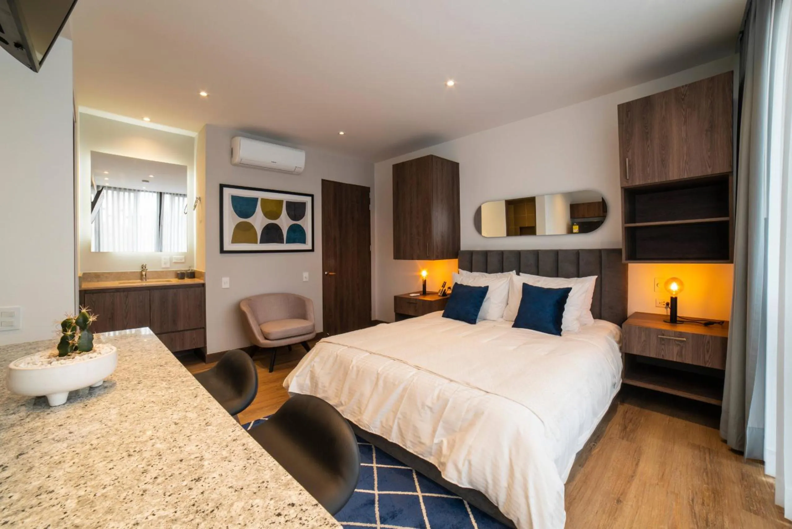 Bed in Cali River Suites by Yellowkey Capital