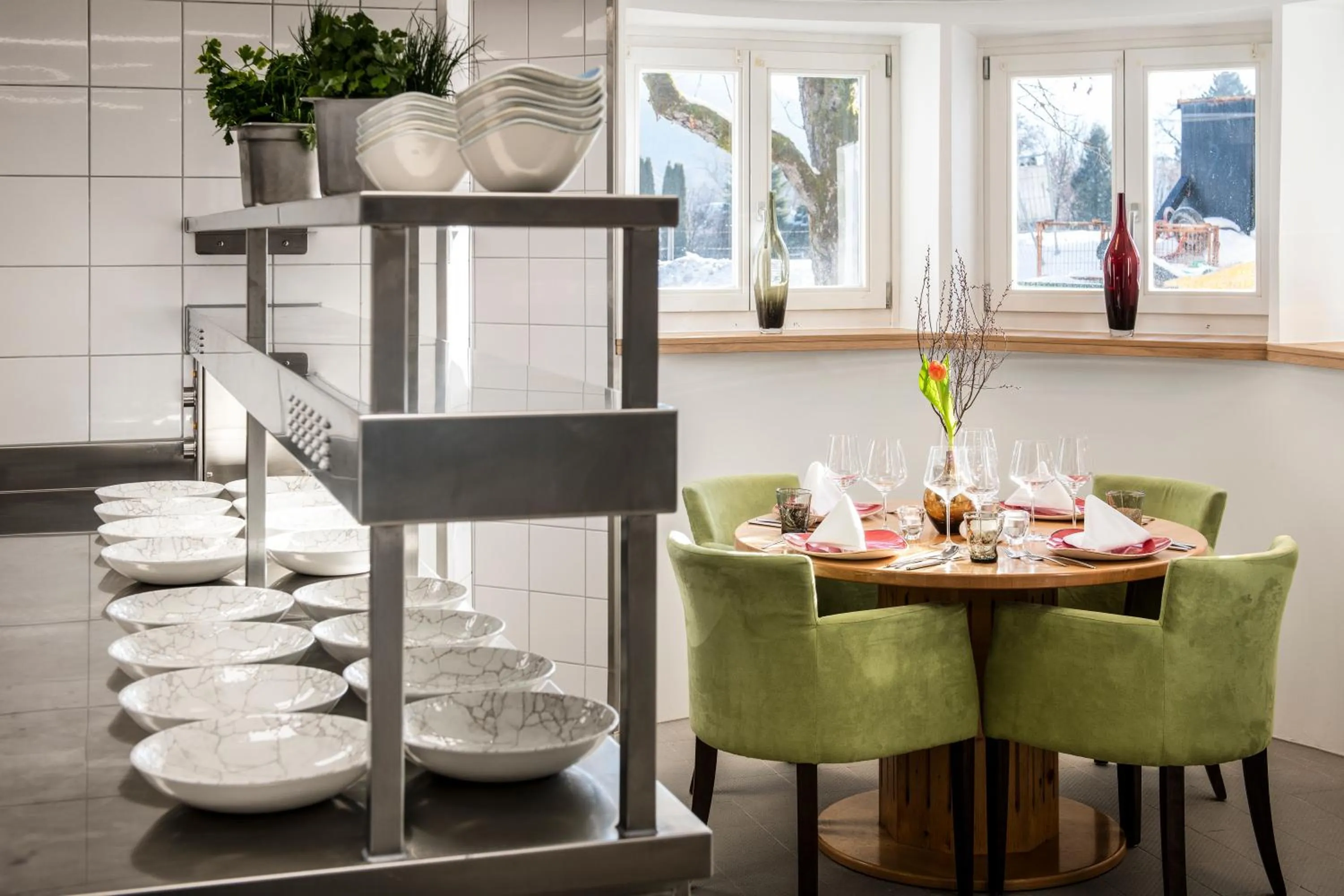 Restaurant/places to eat in Schnitzers Dahoam - Hundefreundlich