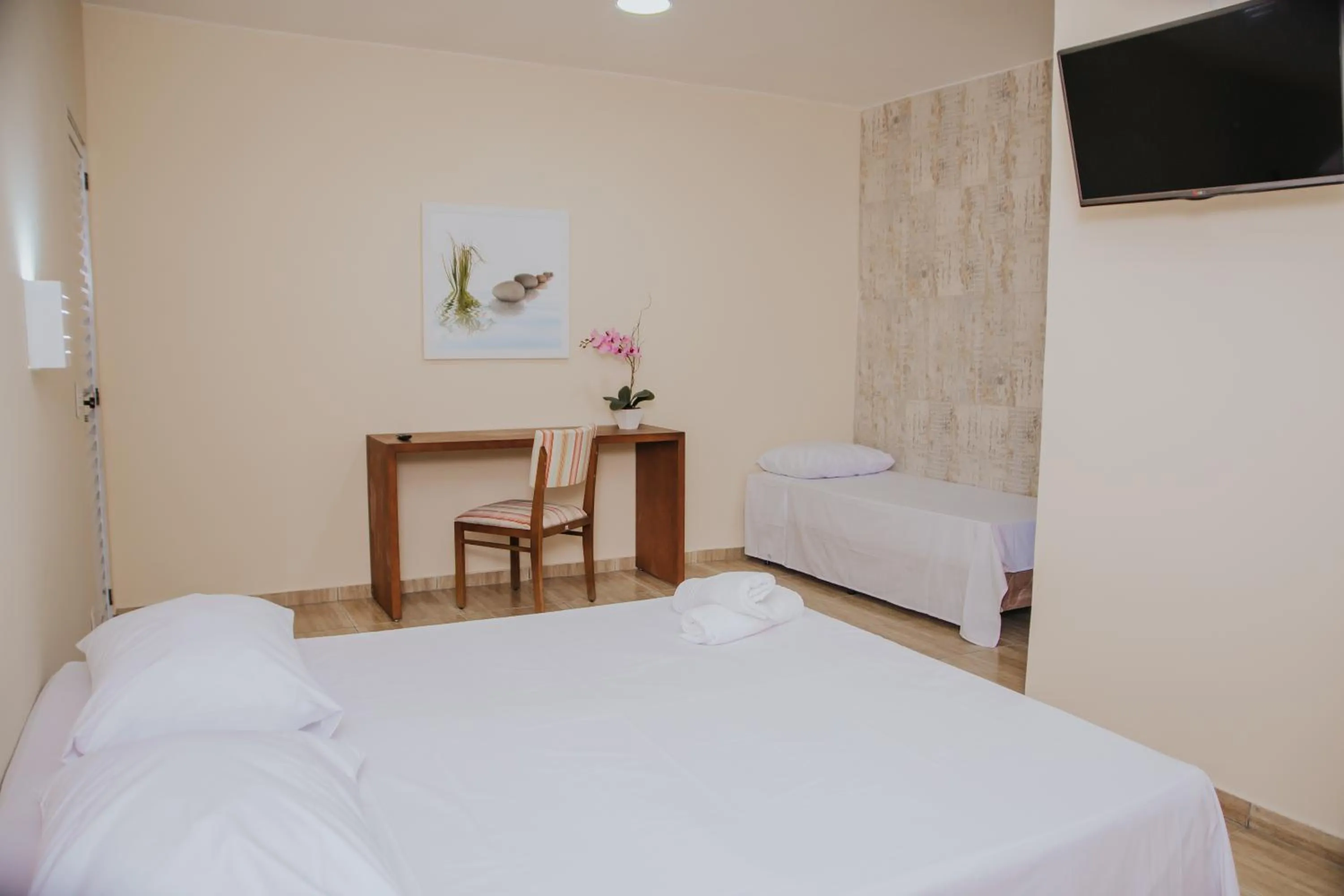 Bed in Pousada La Brisa