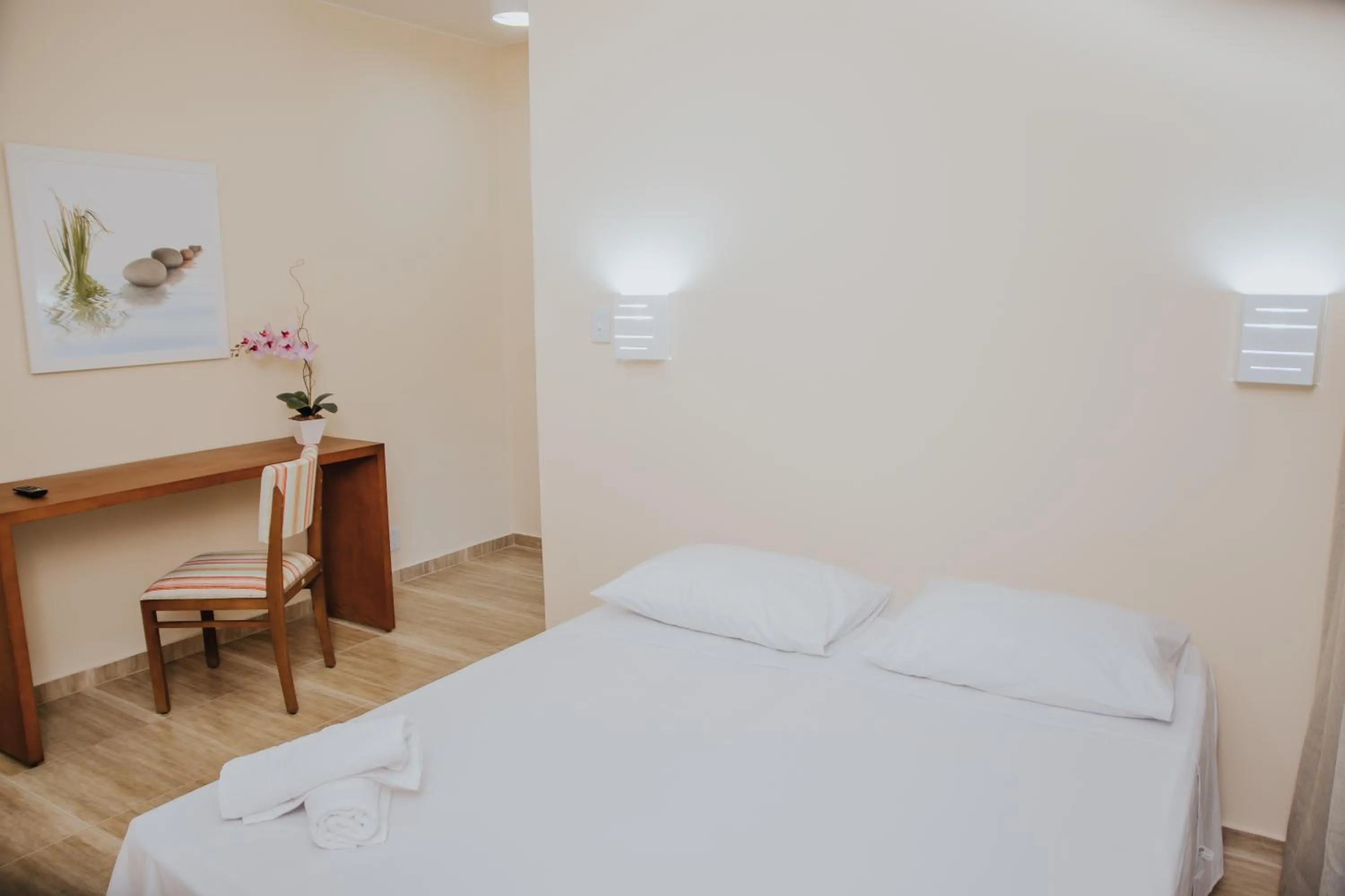 Bed in Pousada La Brisa