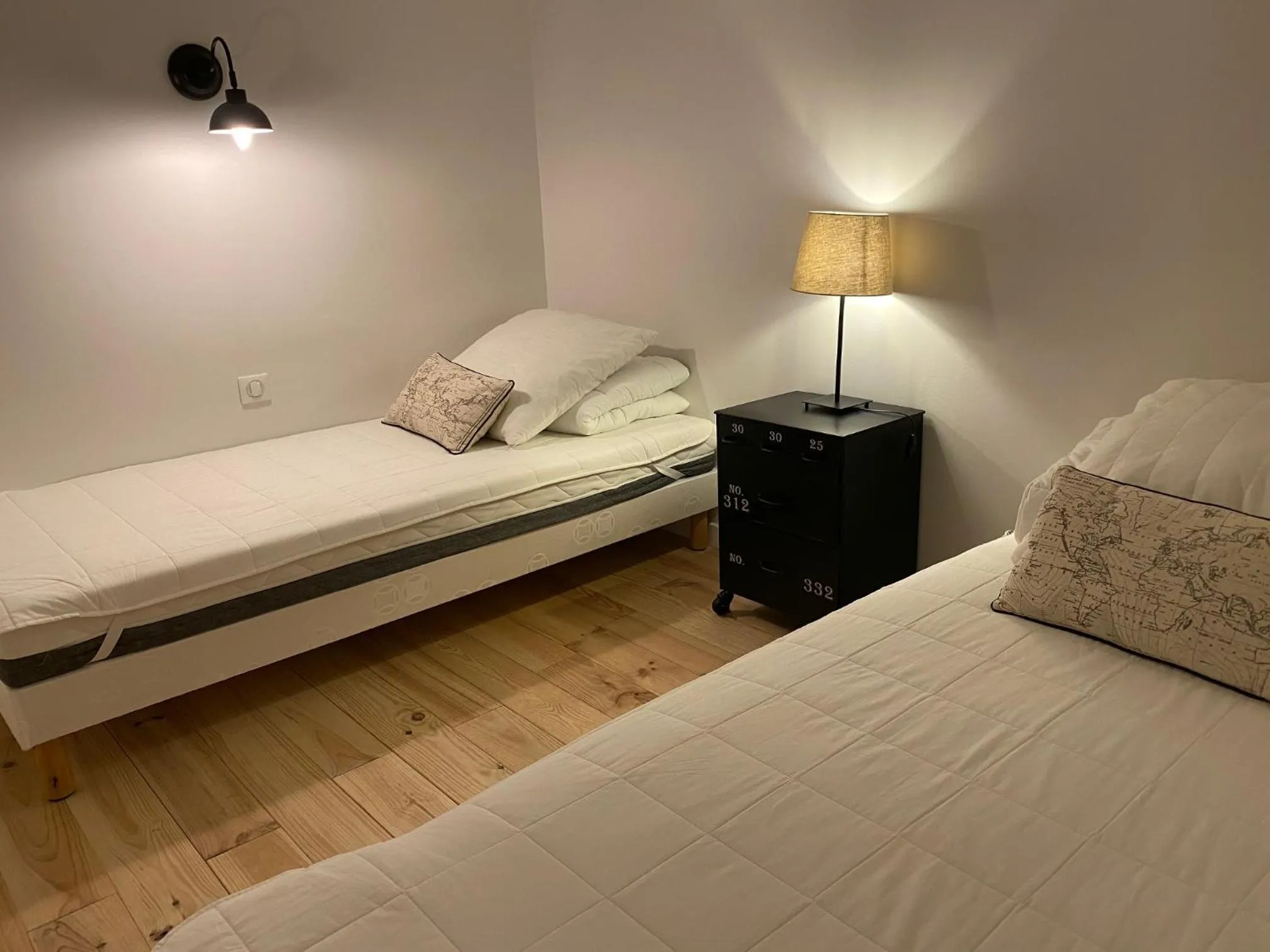 Bed in Appartement 4 étoiles "Le Mouillage" dans Intra-Muros