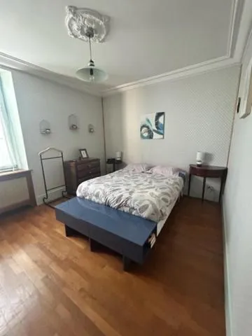 Bed in Chambres d'hôtes dans une maison de caractère