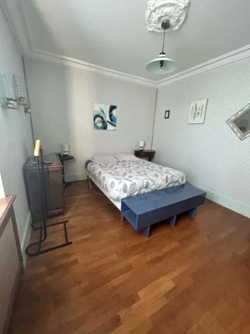 Bed in Chambres d'hôtes dans une maison de caractère