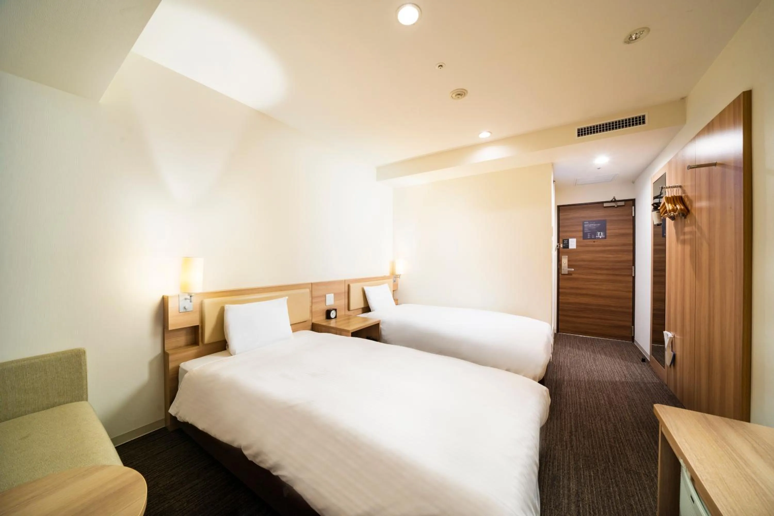 Photo of the whole room, Bed in KOKO HOTEL Sapporo Ekimae