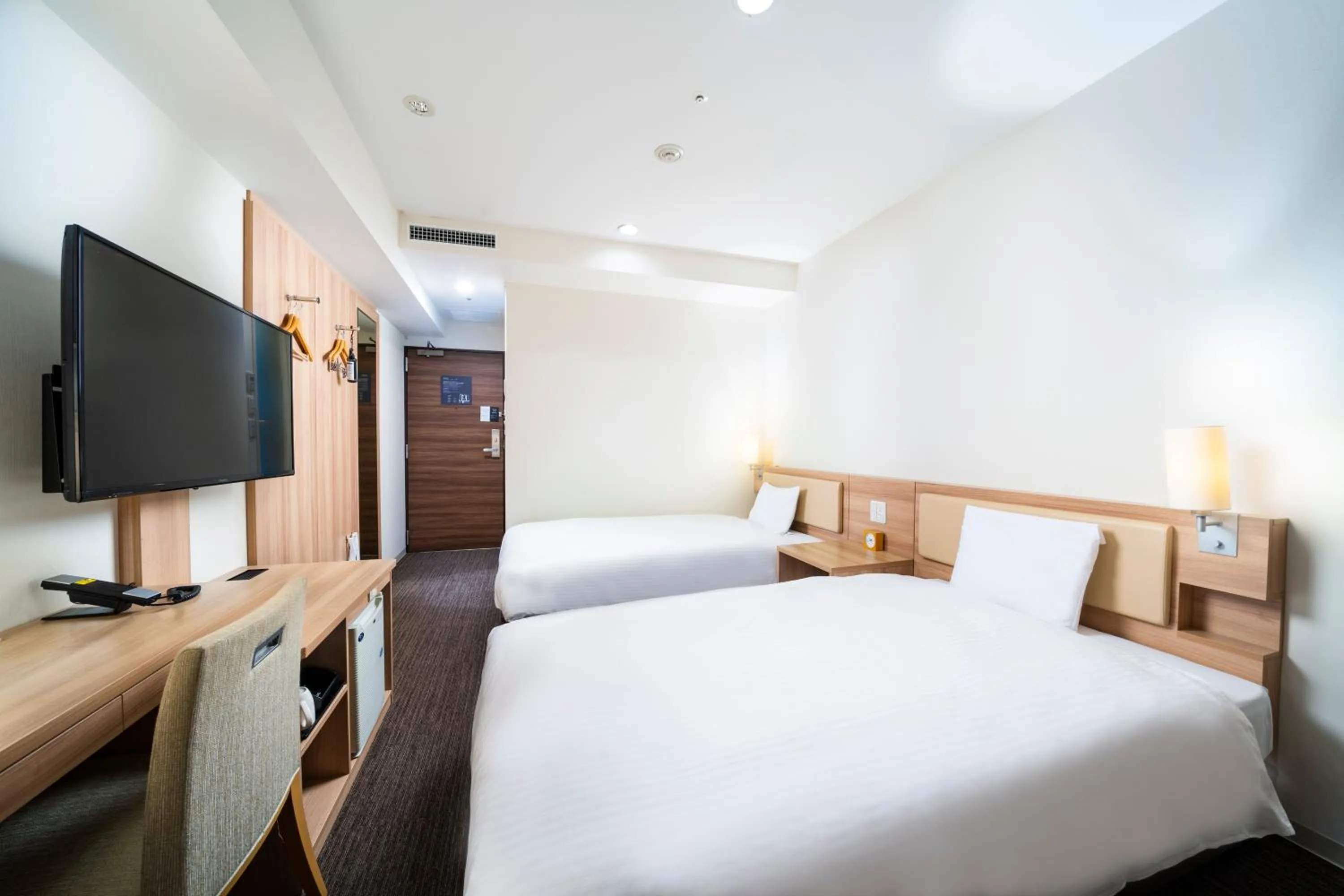 Photo of the whole room, Bed in KOKO HOTEL Sapporo Ekimae