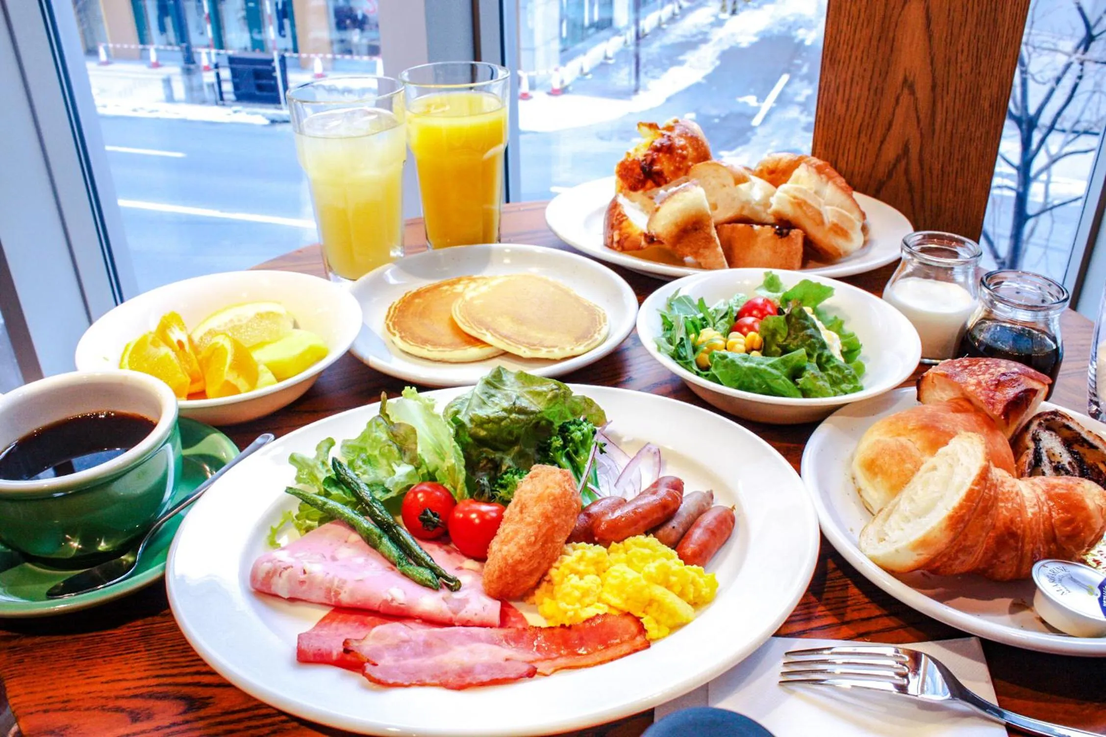 Breakfast in KOKO HOTEL Sapporo Ekimae