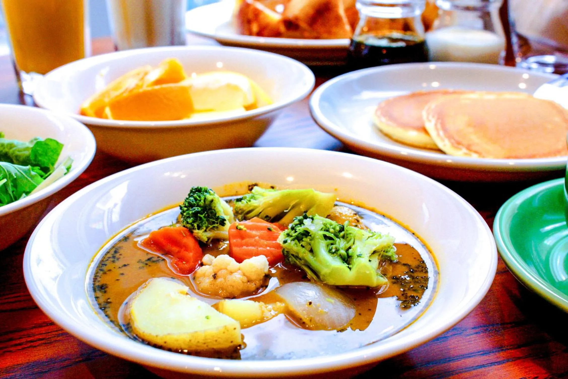 Food close-up in KOKO HOTEL Sapporo Ekimae