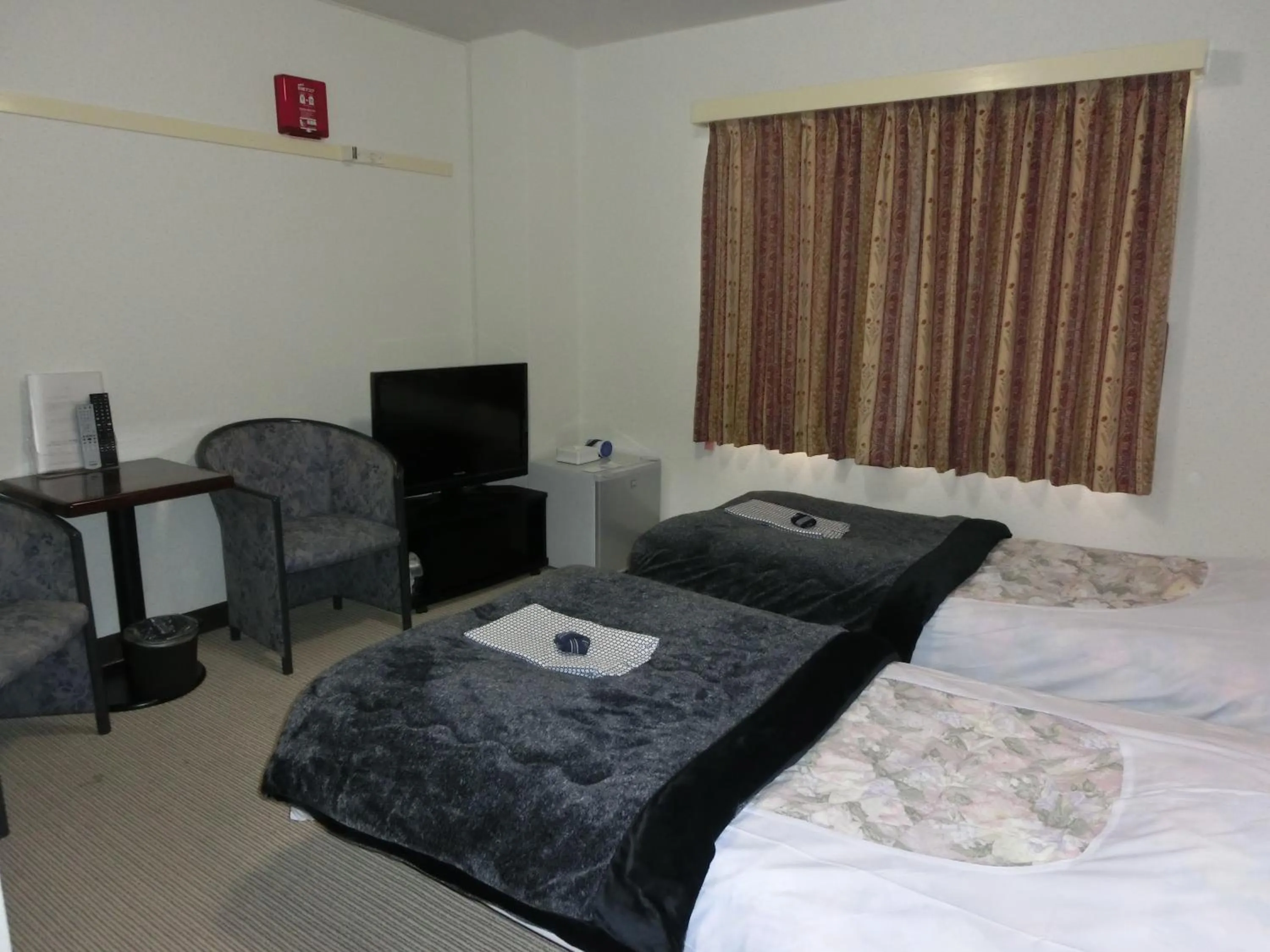 Bed in Biz Hotel Shiojiri Ekimae