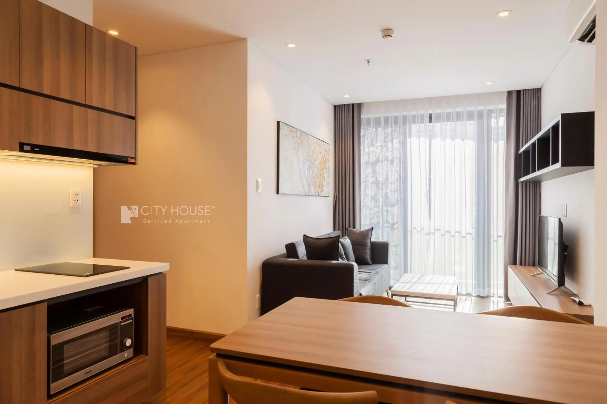 Living room in CityHouse - Kim Nguyên